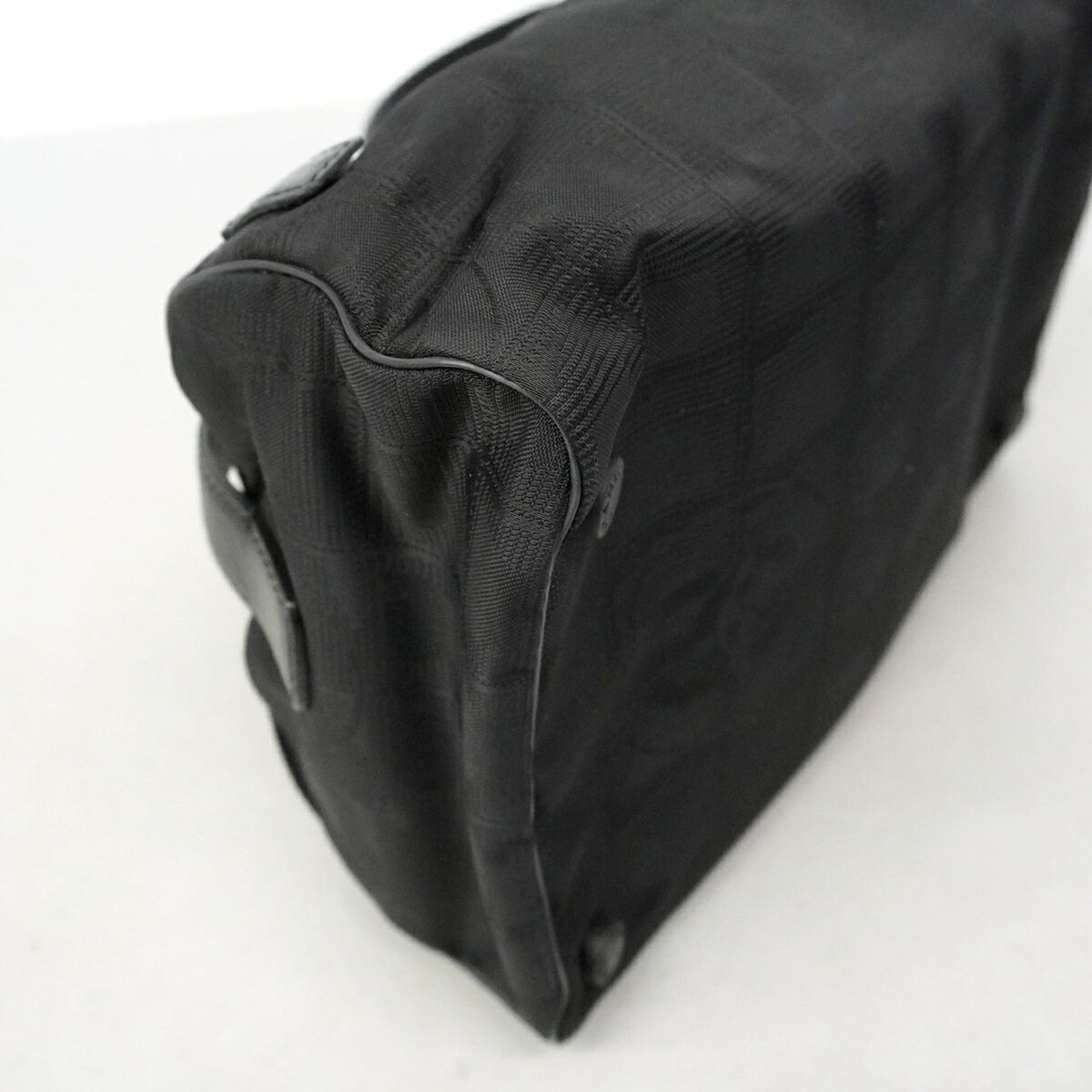 Chanel Black Nylon Vanity Bag (Pre-Owned)