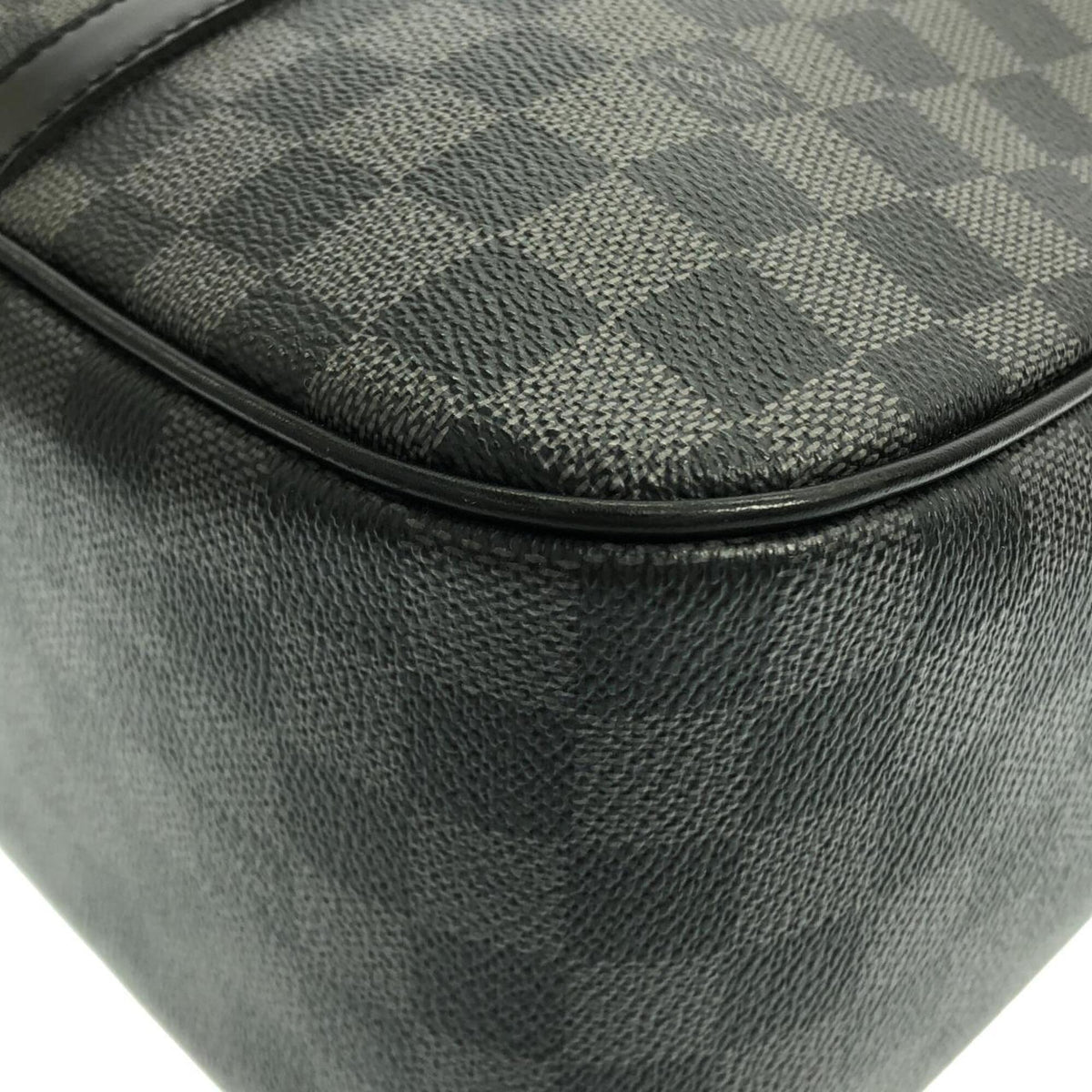 Louis Vuitton Graphite Coated Canvas Handbag (Pre-Owned)