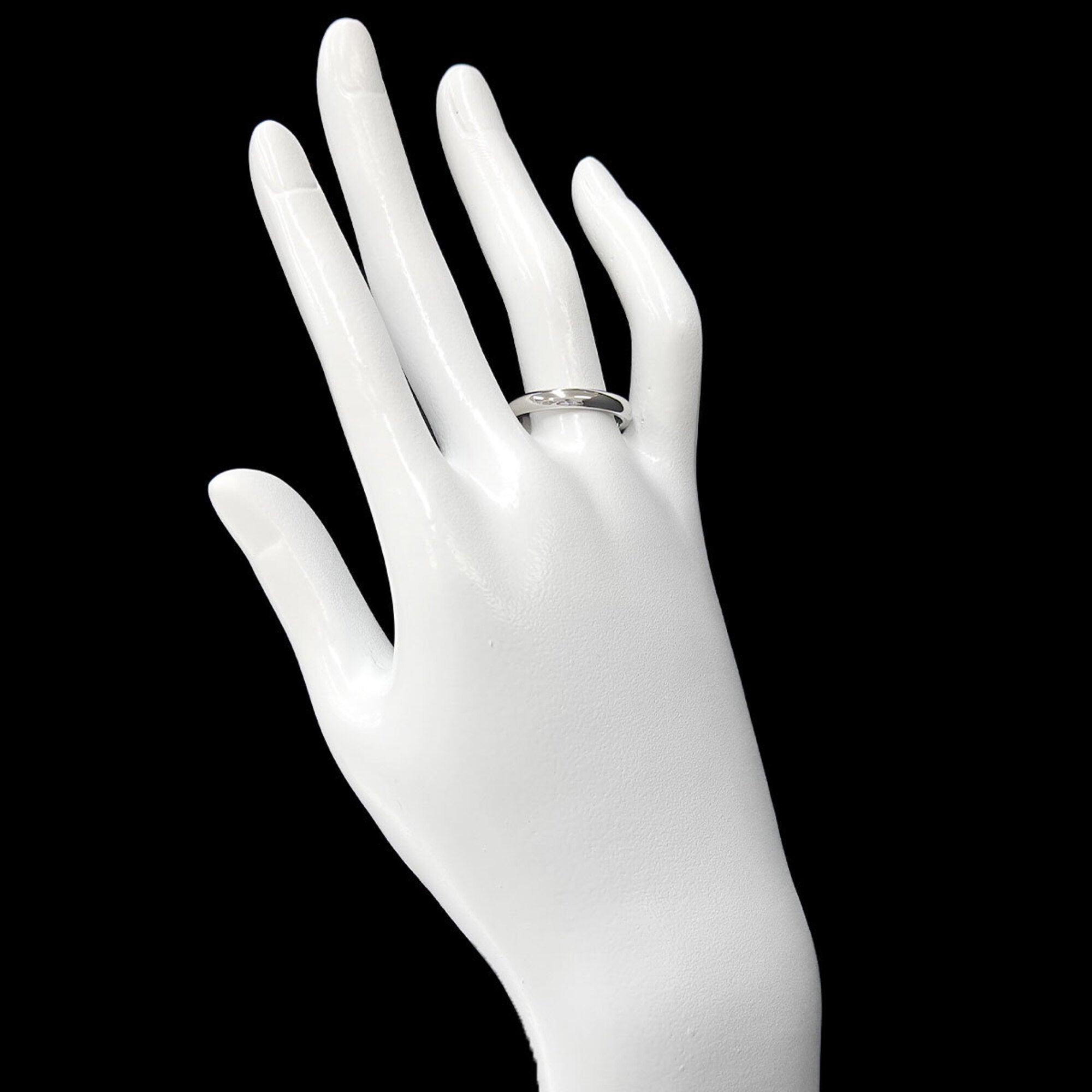 Cartier Platinum 950 Band Ring (Pre-Owned)