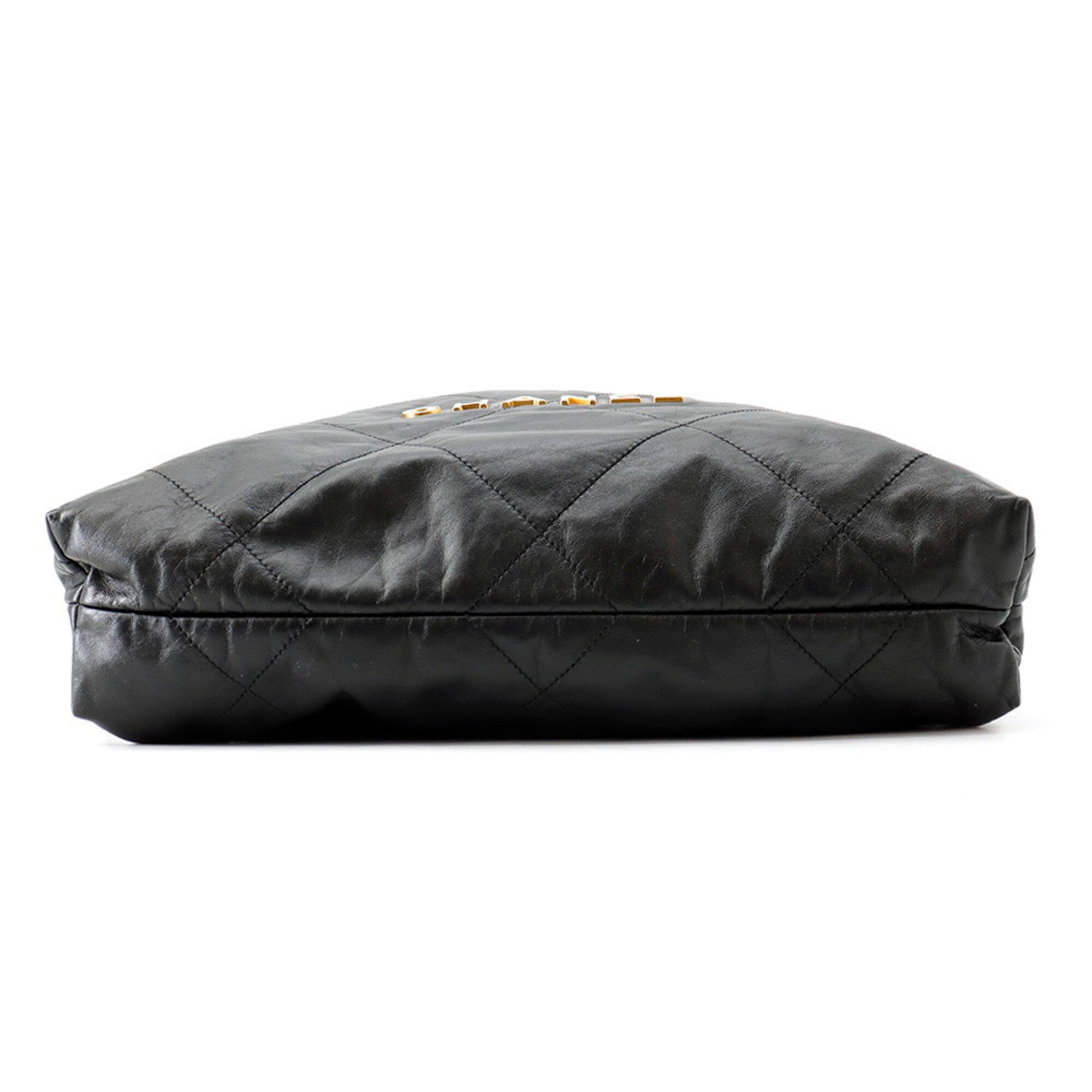 Chanel Black Leather Backpack (Pre-Owned)