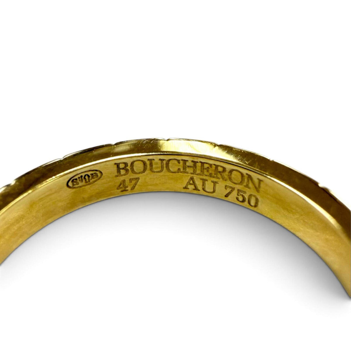 Boucheron Yellow Gold Yellow Gold (18K) Band Ring (Pre-Owned)