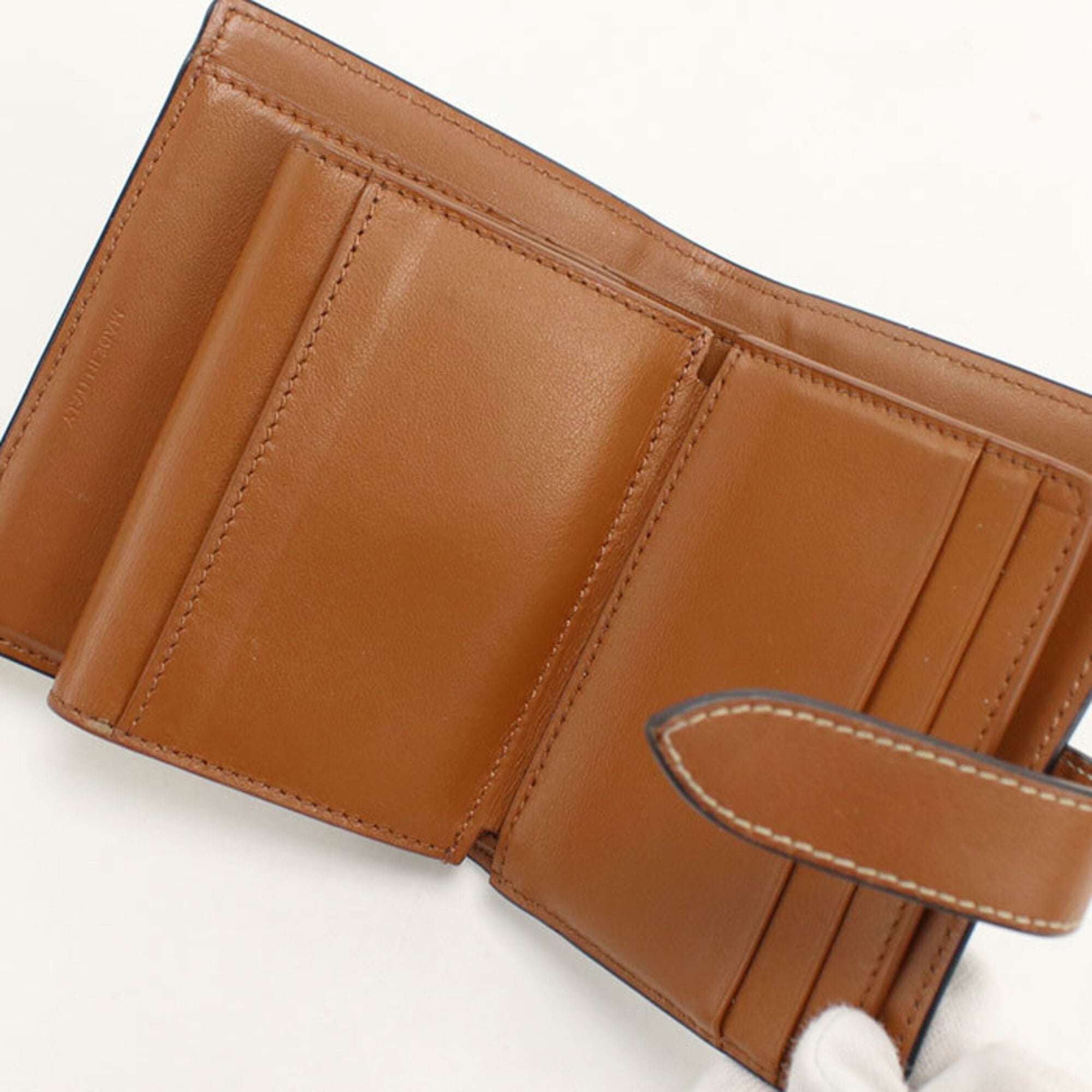 Celine Brown Pvc Wallet (Bi-Fold) (Pre-Owned)