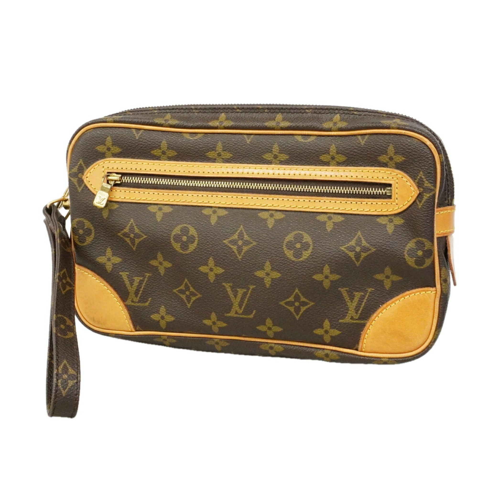Louis Vuitton Brown Clutch Bag (Pre-Owned)