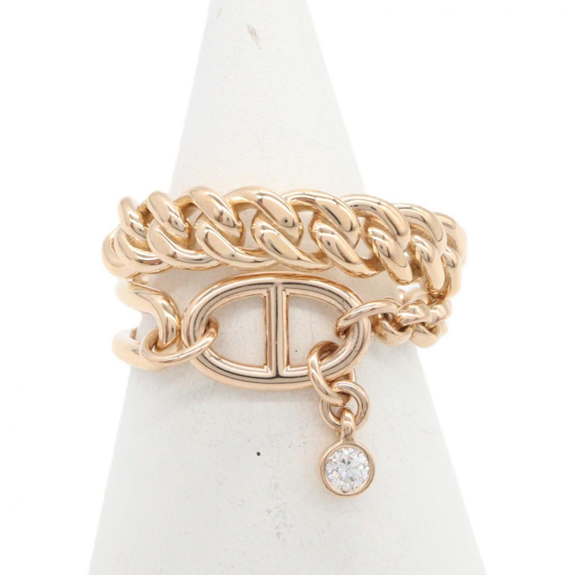 Hermes Pink Band Ring (Pre-Owned)
