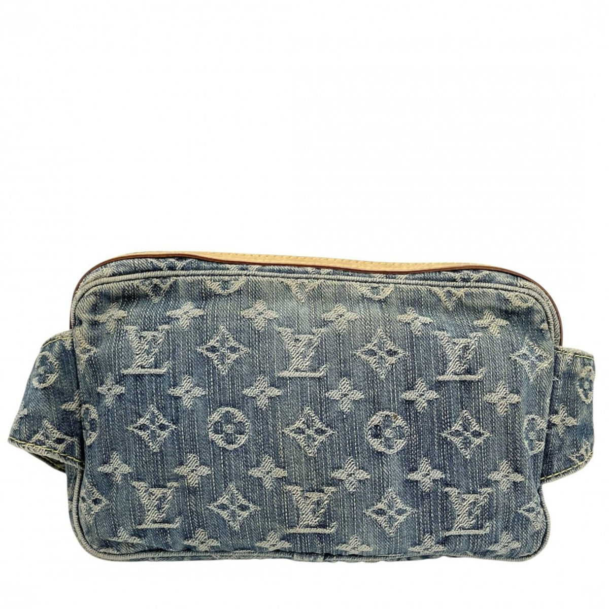 Louis Vuitton Monogram Denim Blue Monogram Denim Fanny Pack (Pre-Owned)