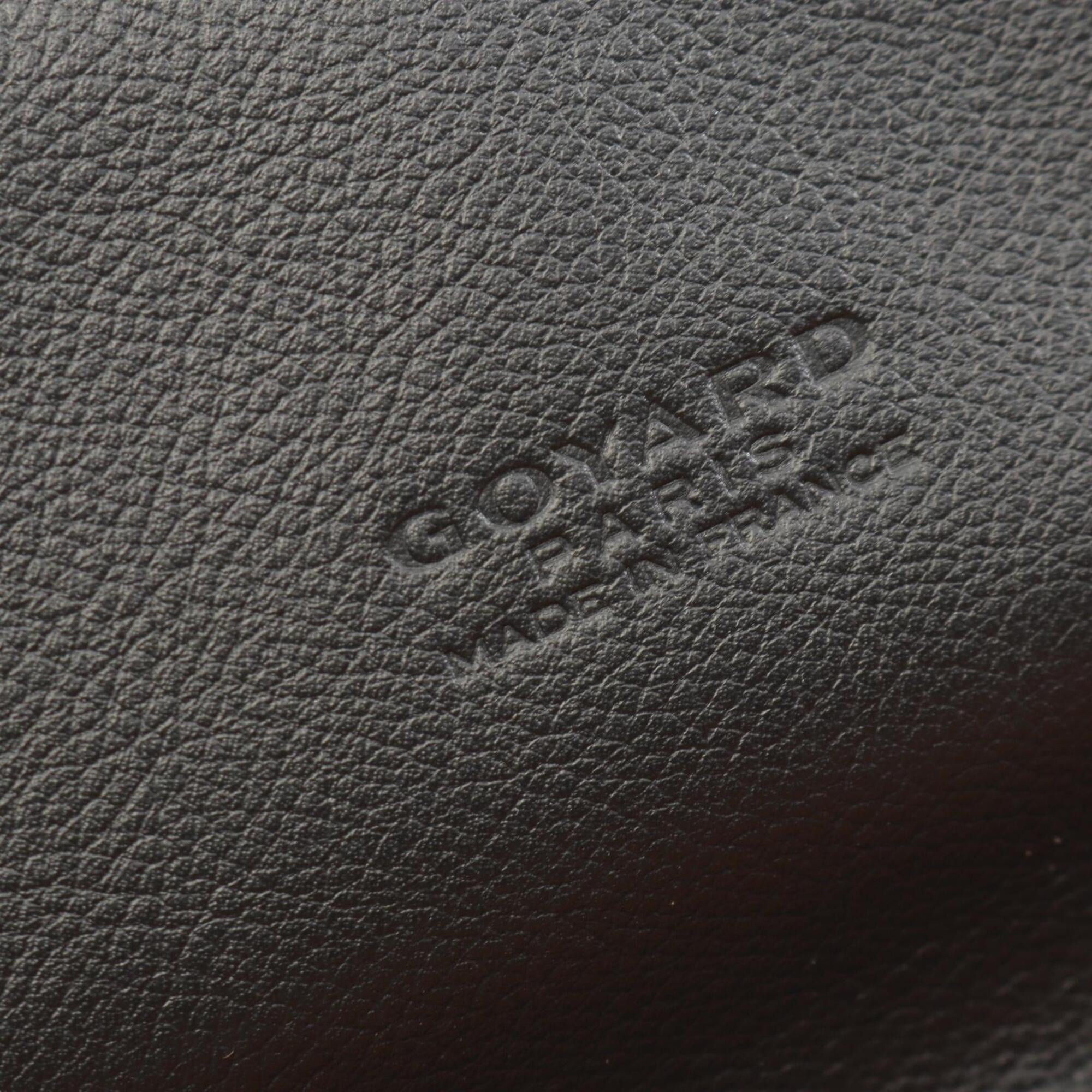 Goyard Black Multi-Color Coated Canvas Pvc Leather Backpack Handbag (Pre-Owned)
