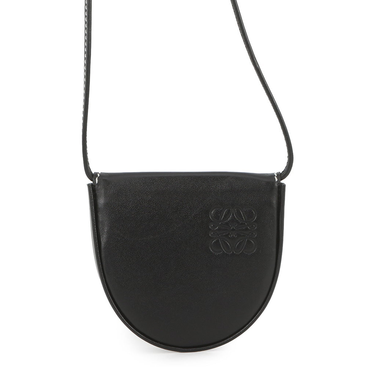Loewe Black Leather Coin Purse/Coin Case (Pre-Owned)