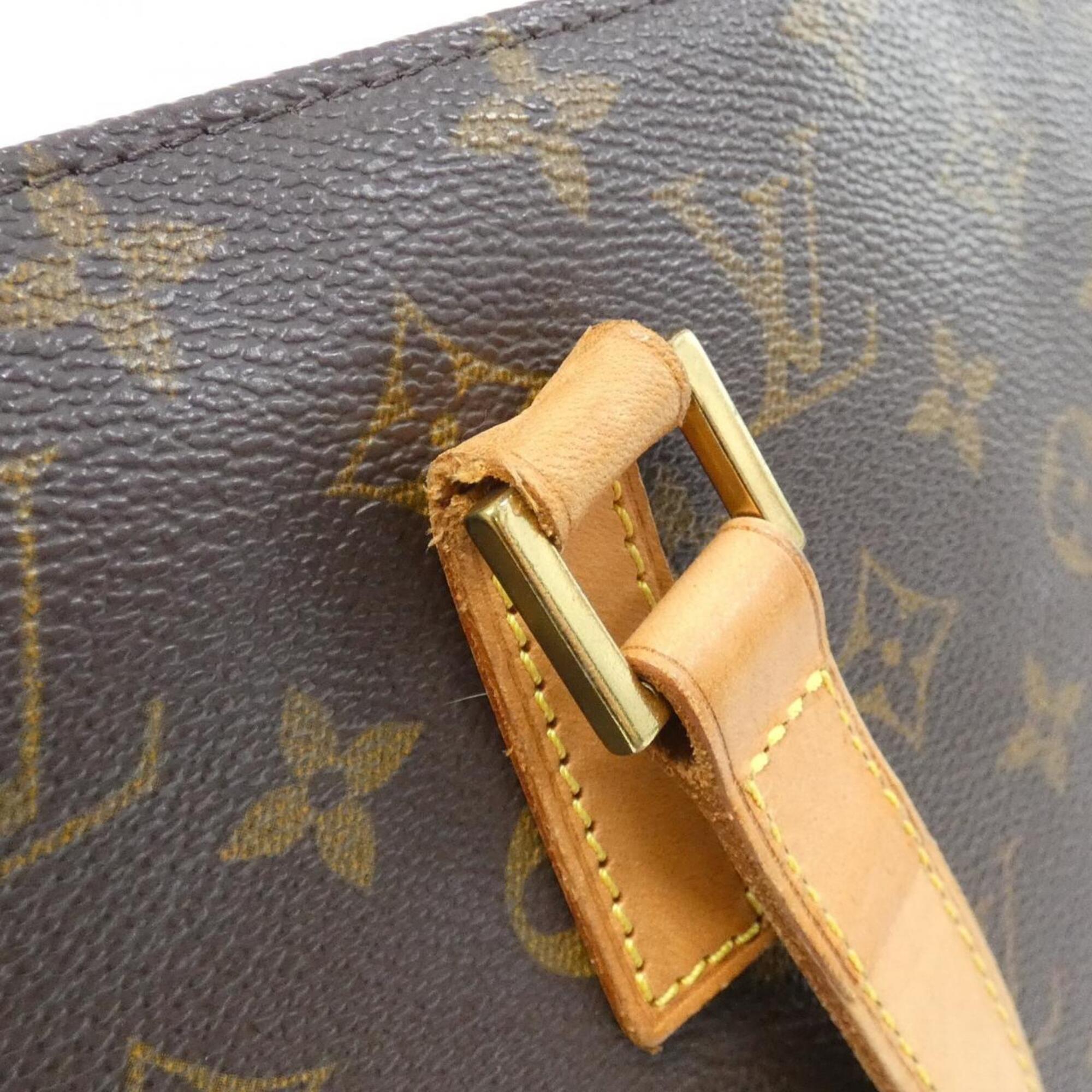 Louis Vuitton Brown Coated Canvas Handbag (Pre-Owned)