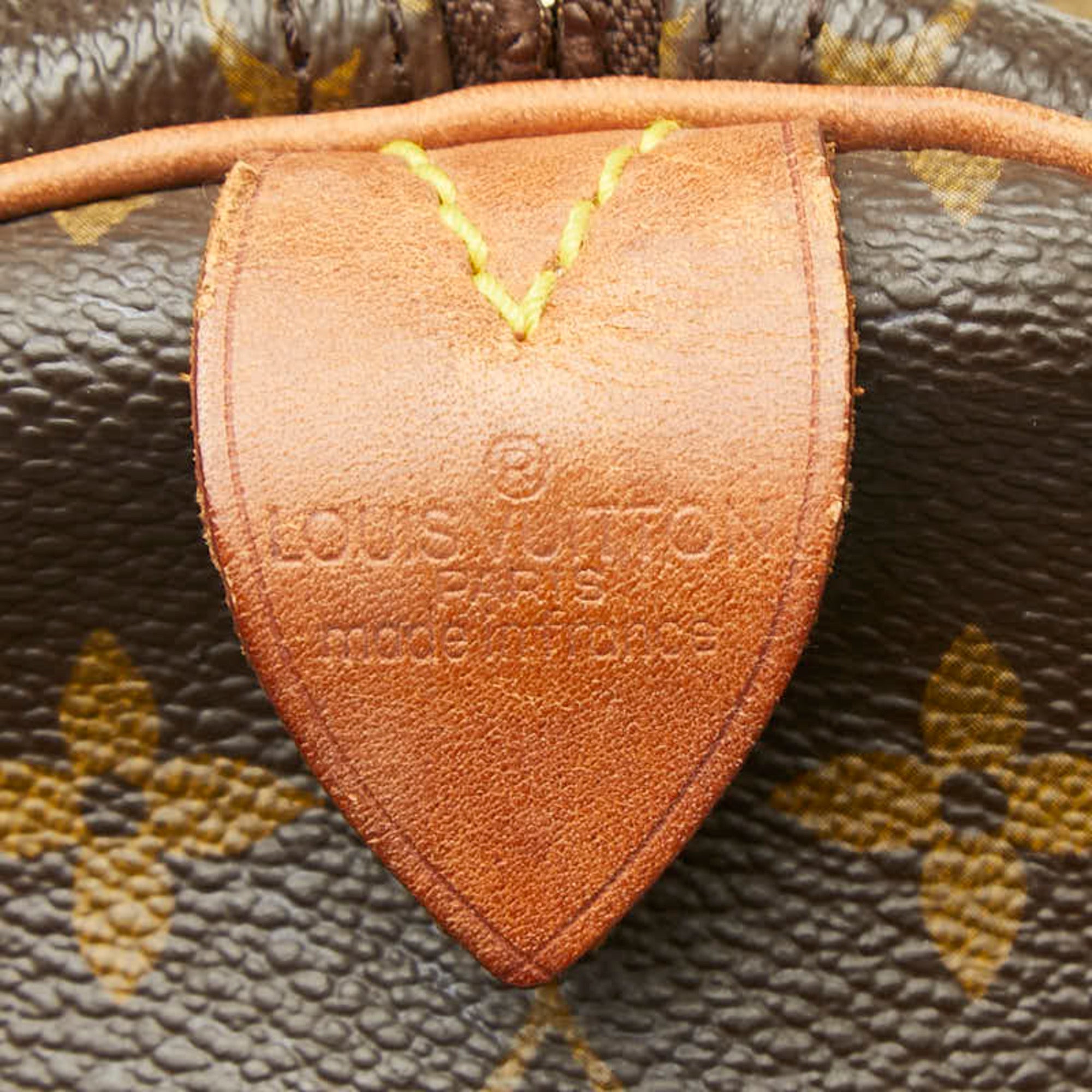 Louis Vuitton Brown Pvc Leather Boston Bag (Pre-Owned)