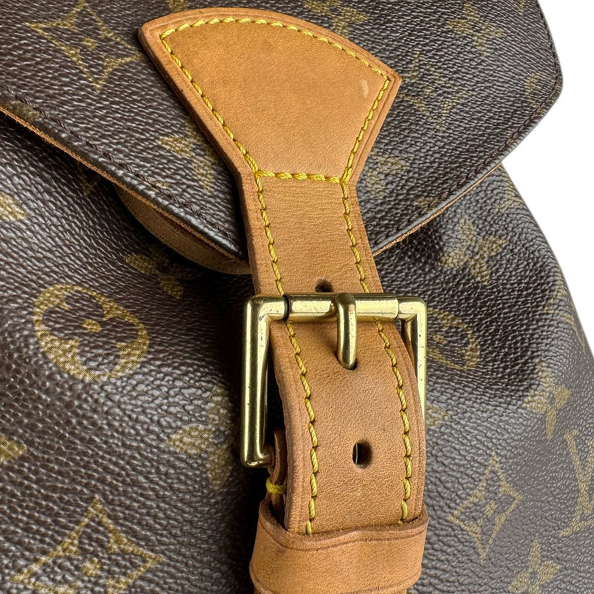 Louis Vuitton Brown Monogram Monogram Backpack (Pre-Owned)