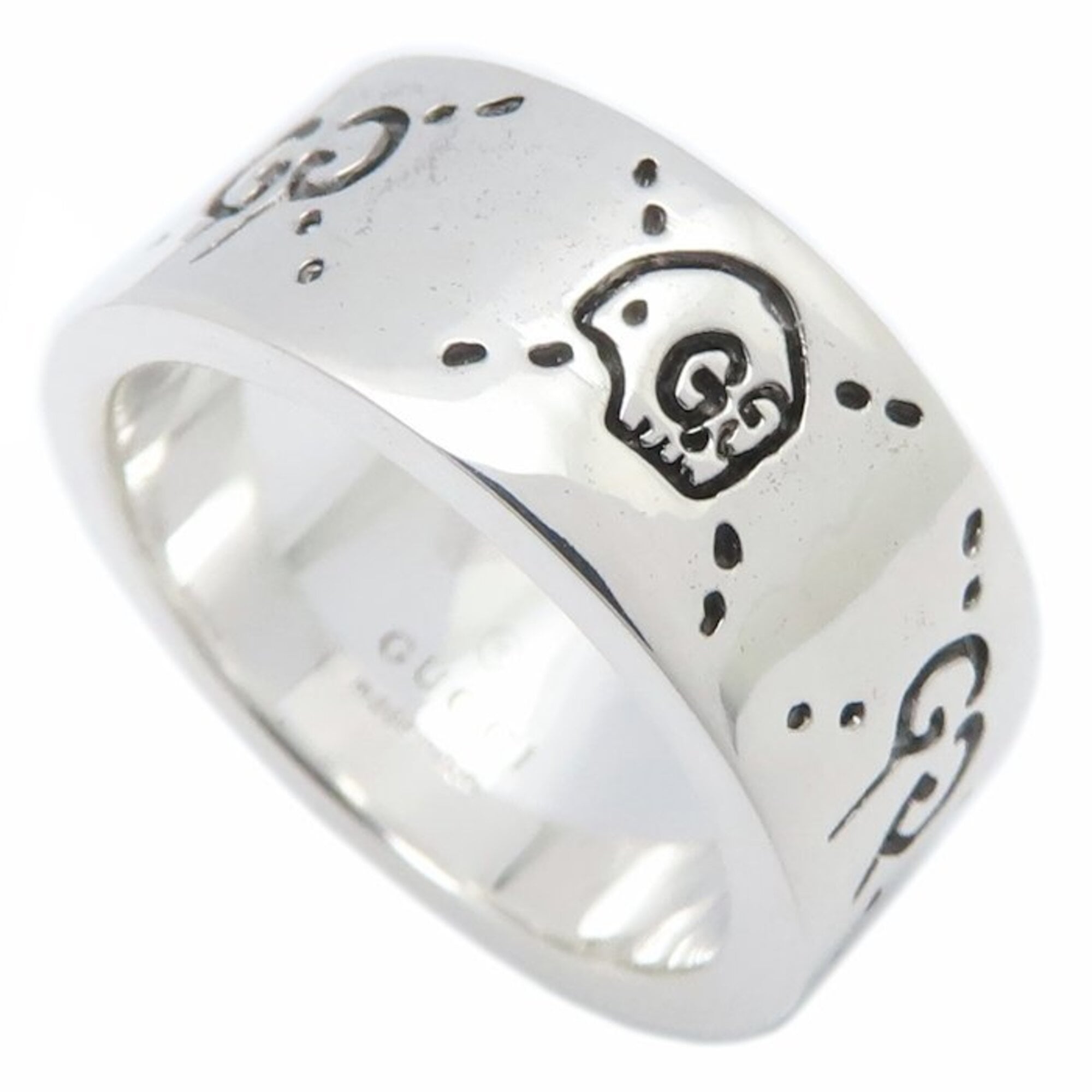 Gucci Silver 925 Band Ring (Pre-Owned)