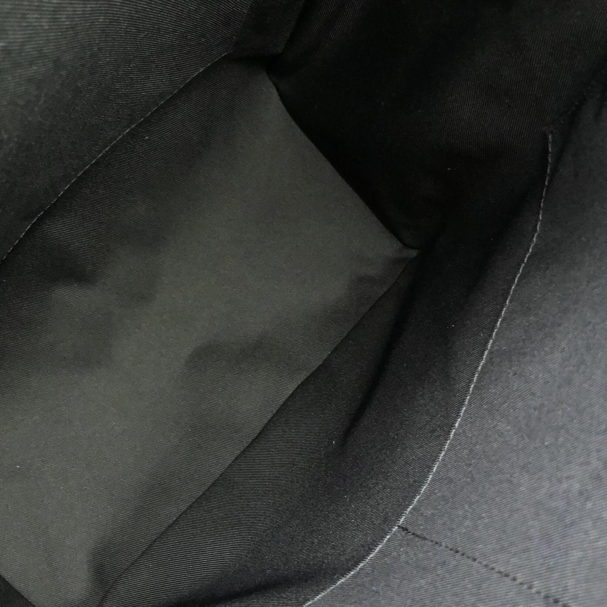 Louis Vuitton Black Coated Canvas Backpack (Pre-Owned)