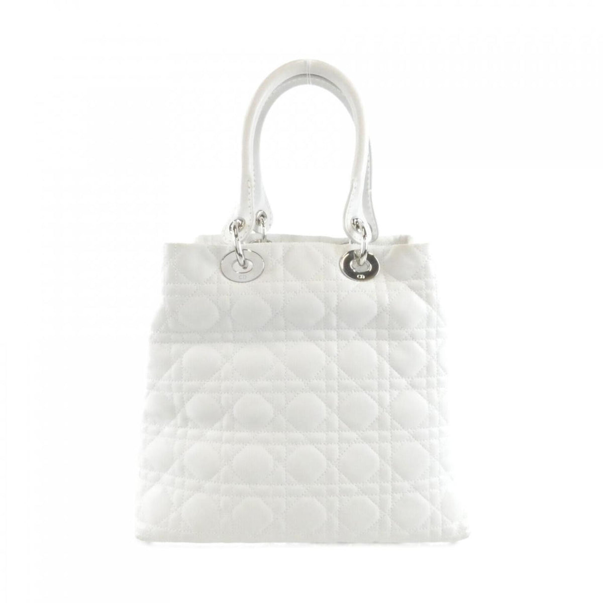 Christian Dior White Leather Handbag (Pre-Owned)