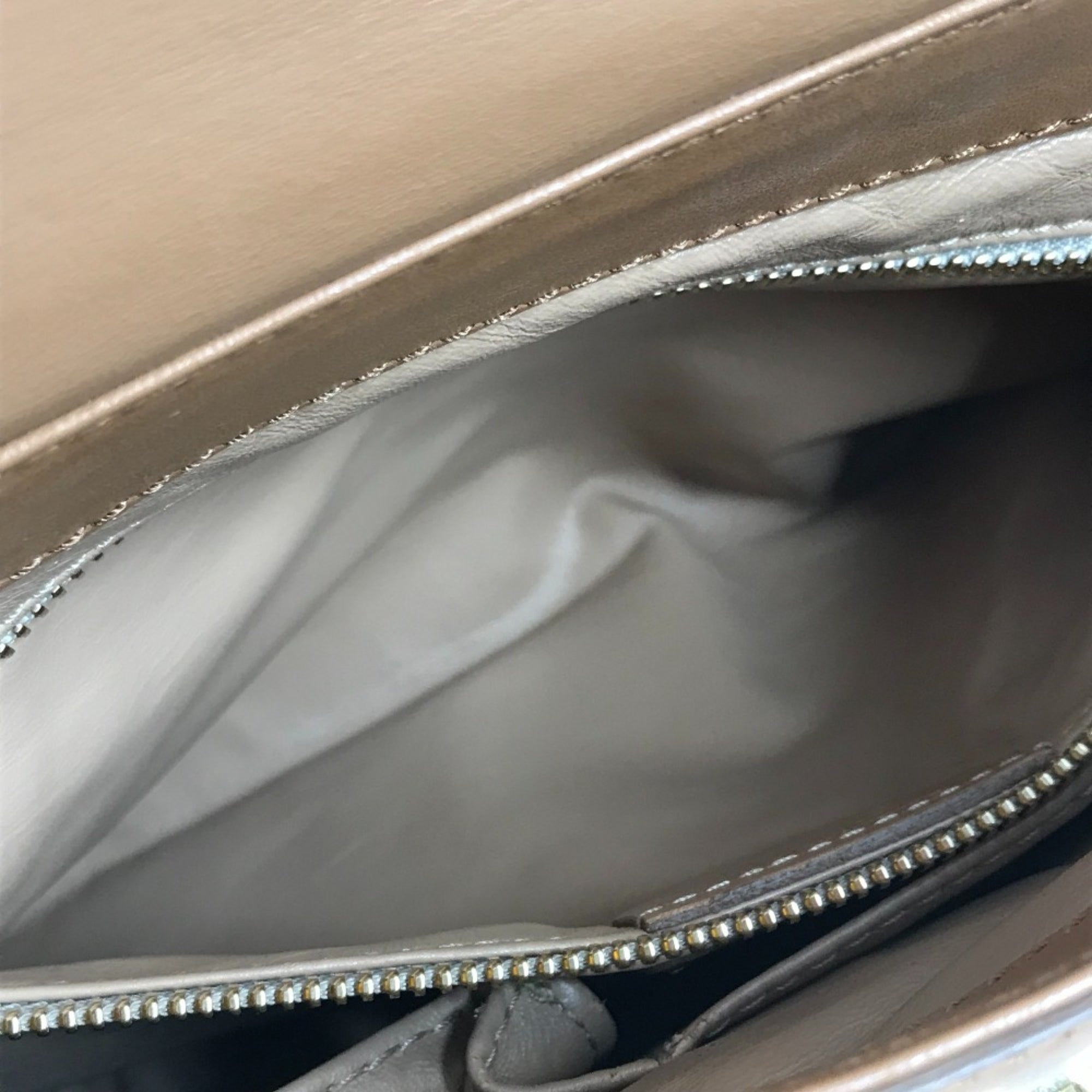 Salvatore Ferragamo Beige Straw Leather Handbag Shoulder Bag (Pre-Owned)