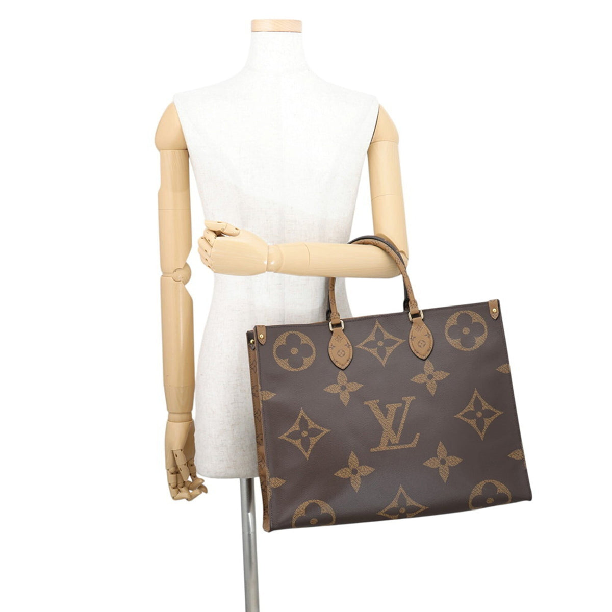 Louis Vuitton Monogram Reverse Red Color Monogram Reverse Handbag Shoulder Bag (Pre-Owned)