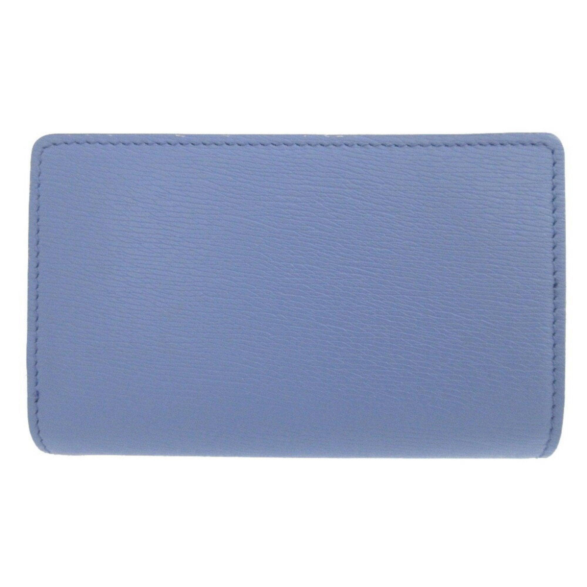 Gucci Purple Leather Middle Wallet (Bi-Fold) (Pre-Owned)