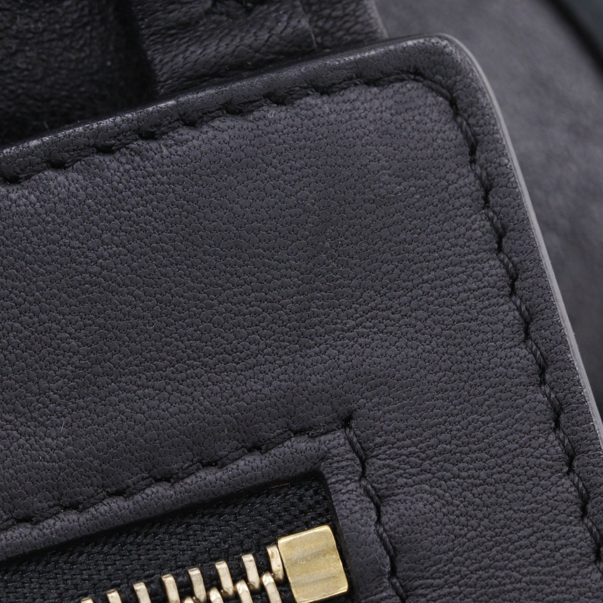 Celine Cabas Beige Black Linen Leather Tote Bag (Pre-Owned)