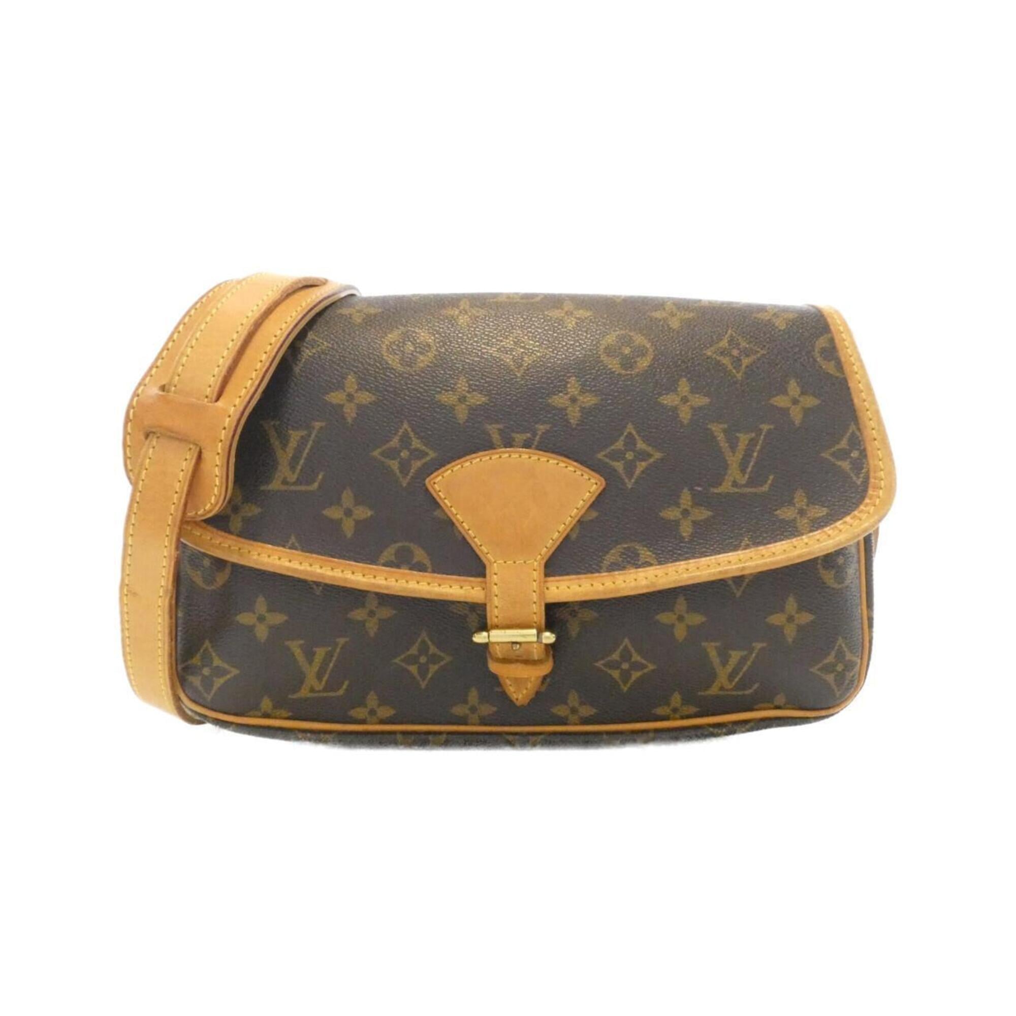 Louis Vuitton Brown Coated Canvas Shoulder Bag (Pre-Owned)