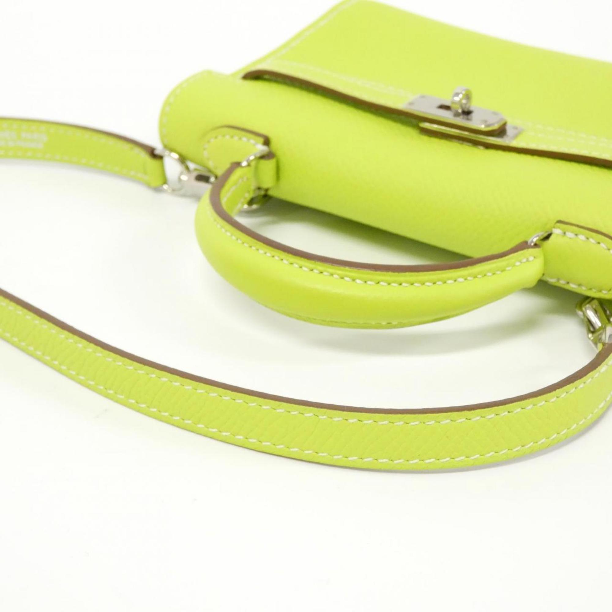 Hermes Kiwi Epsom Leather Handbag (Pre-Owned)