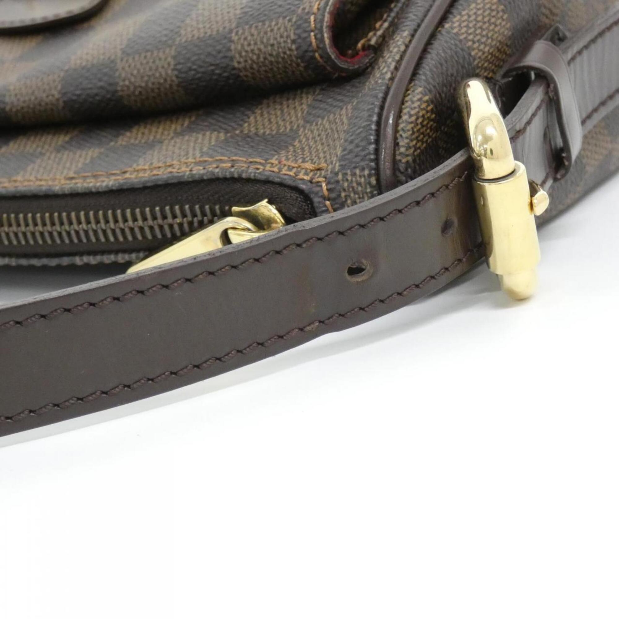Louis Vuitton Damier Ebene Coated Canvas Shoulder Bag (Pre-Owned)