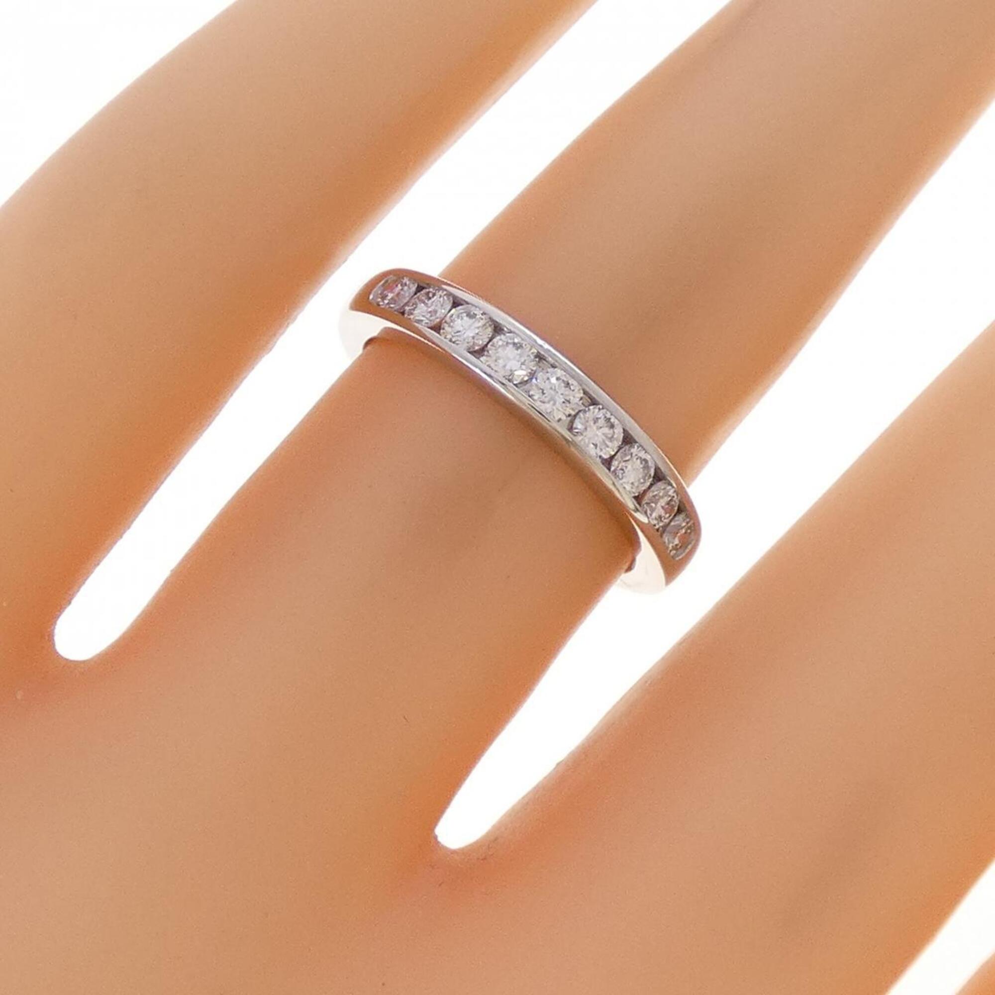 Tiffany Silver Platinum 950 Band Ring (Pre-Owned)