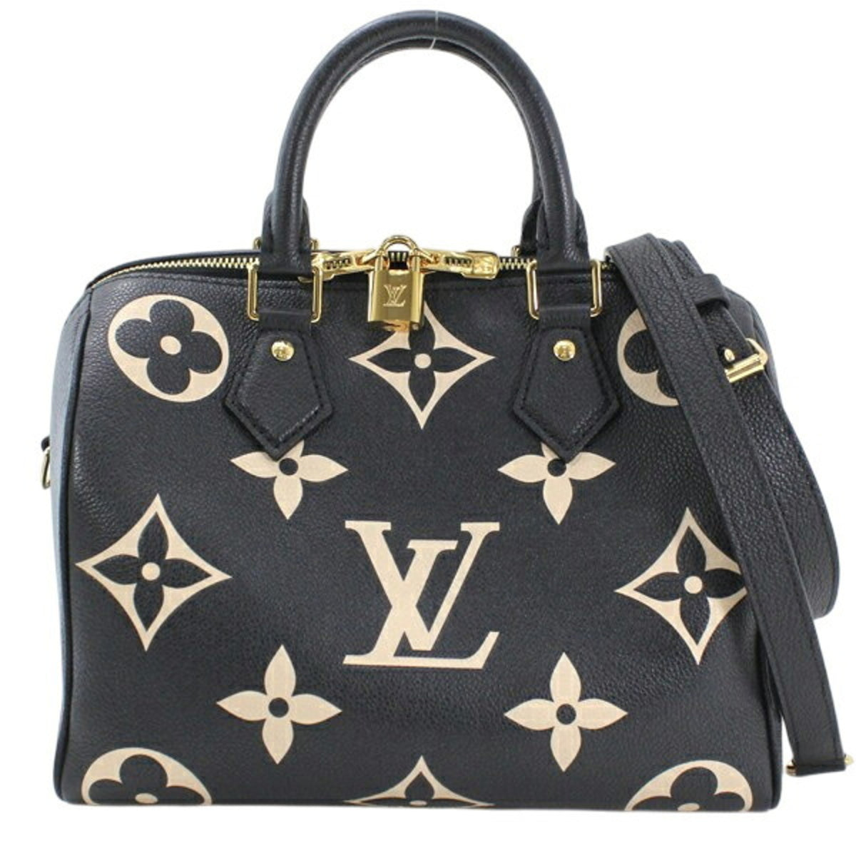 Louis Vuitton Monogram Empreinte Black Monogram Empreinte Handbag Shoulder Bag (Pre-Owned)