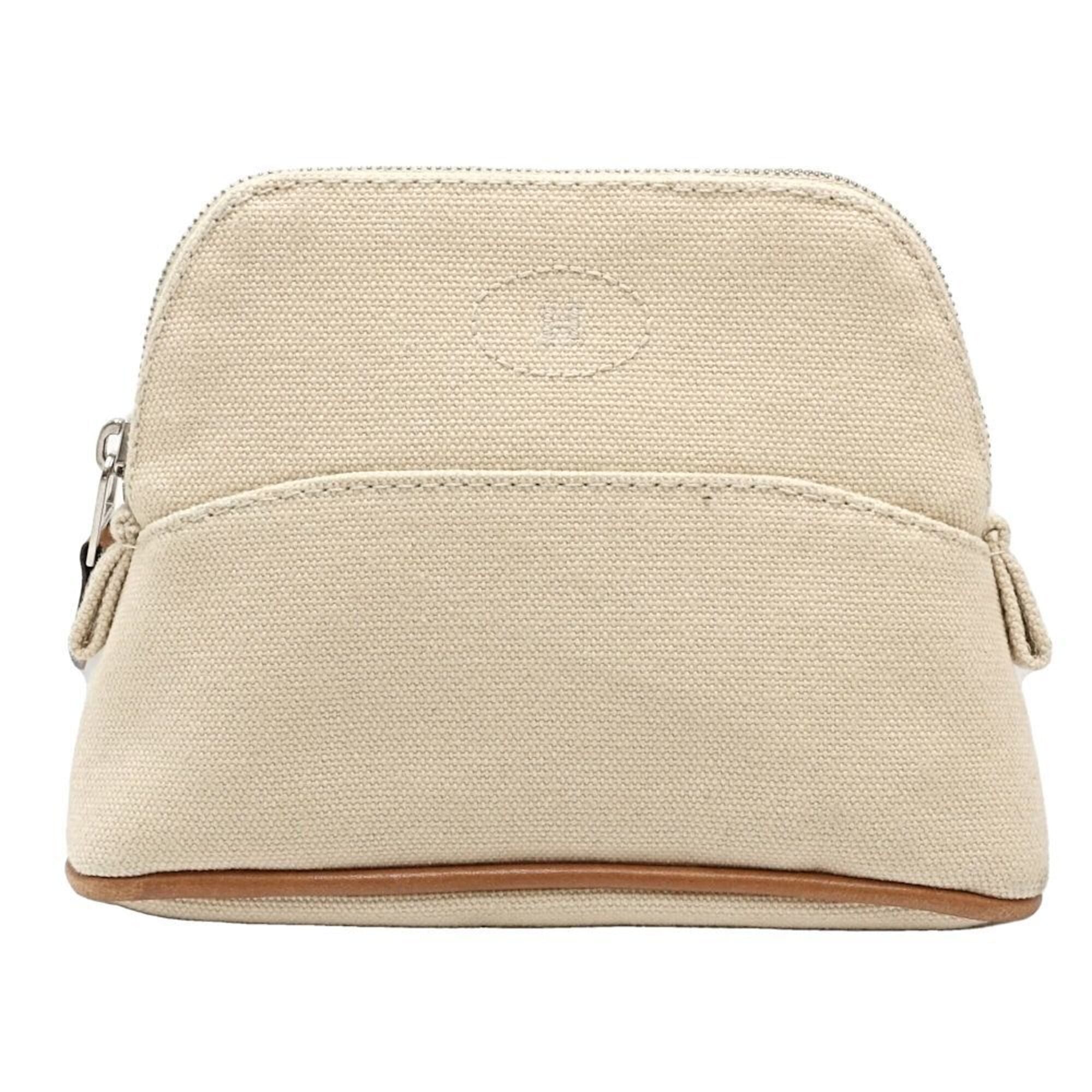 Hermes Beige Cotton Pouch (Pre-Owned)