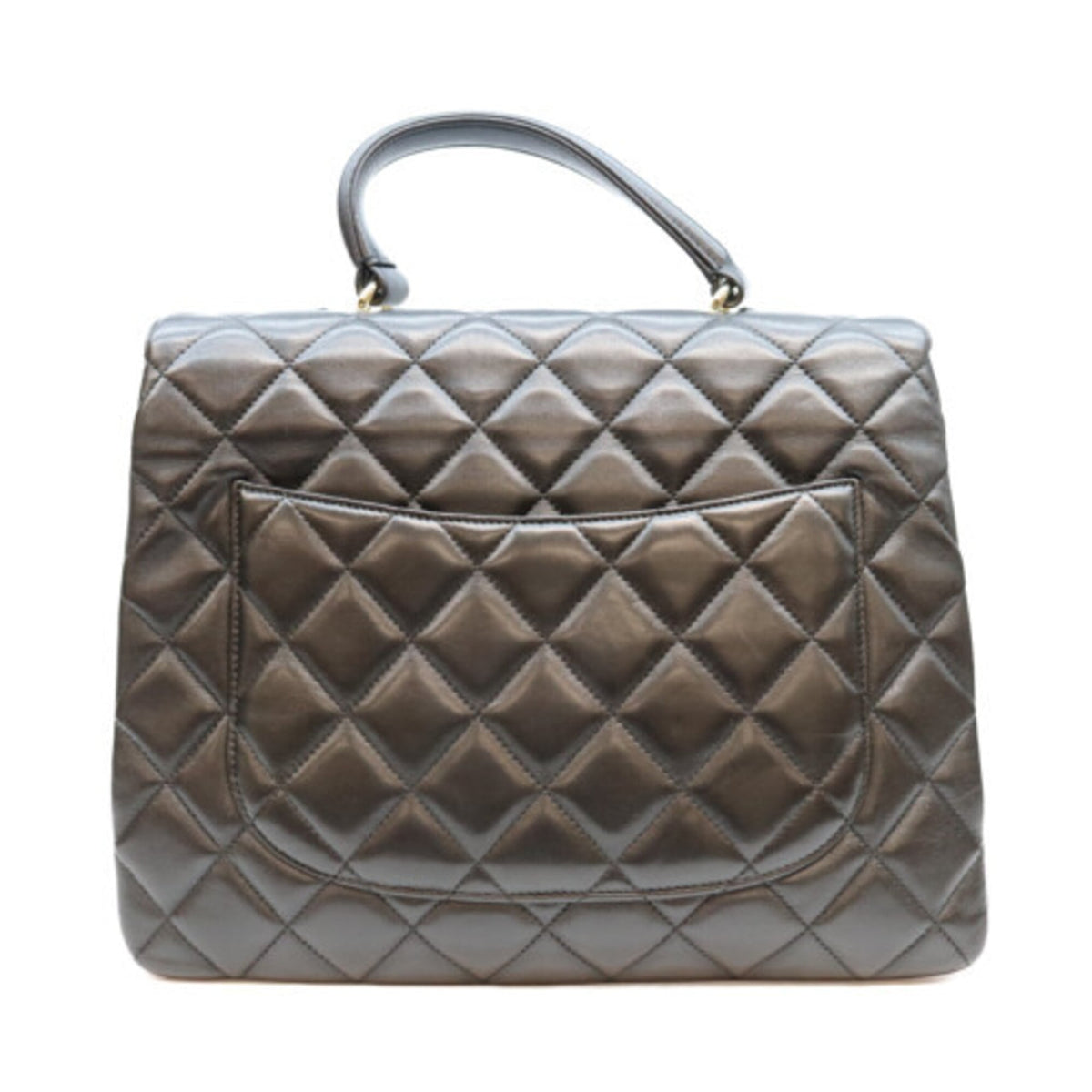 Chanel Black Leather Shoulder Bag (Pre-Owned)