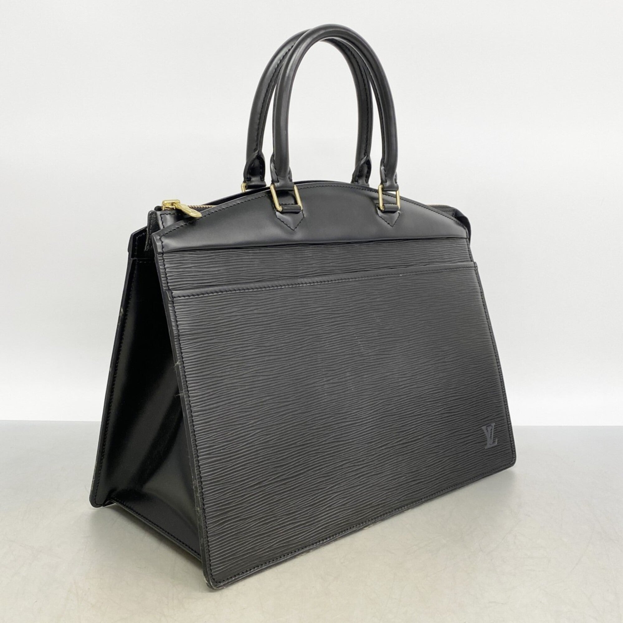 Louis Vuitton Noir Handbag (Pre-Owned)