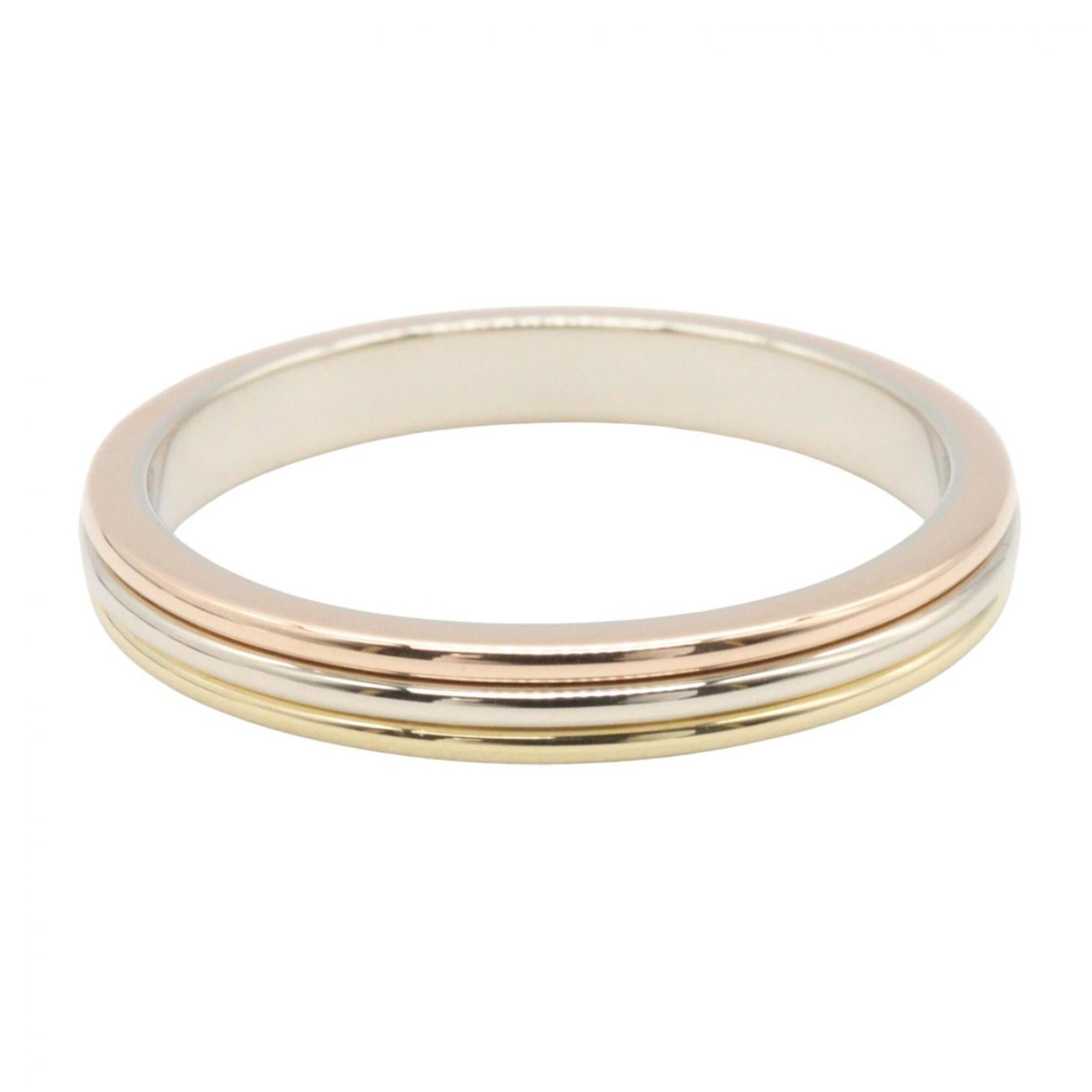Cartier Pink Gold White Gold Yellow Gold Yellow Gold (18K) Pink Gold (18K) White Gold (18K) Band Ring (Pre-Owned)