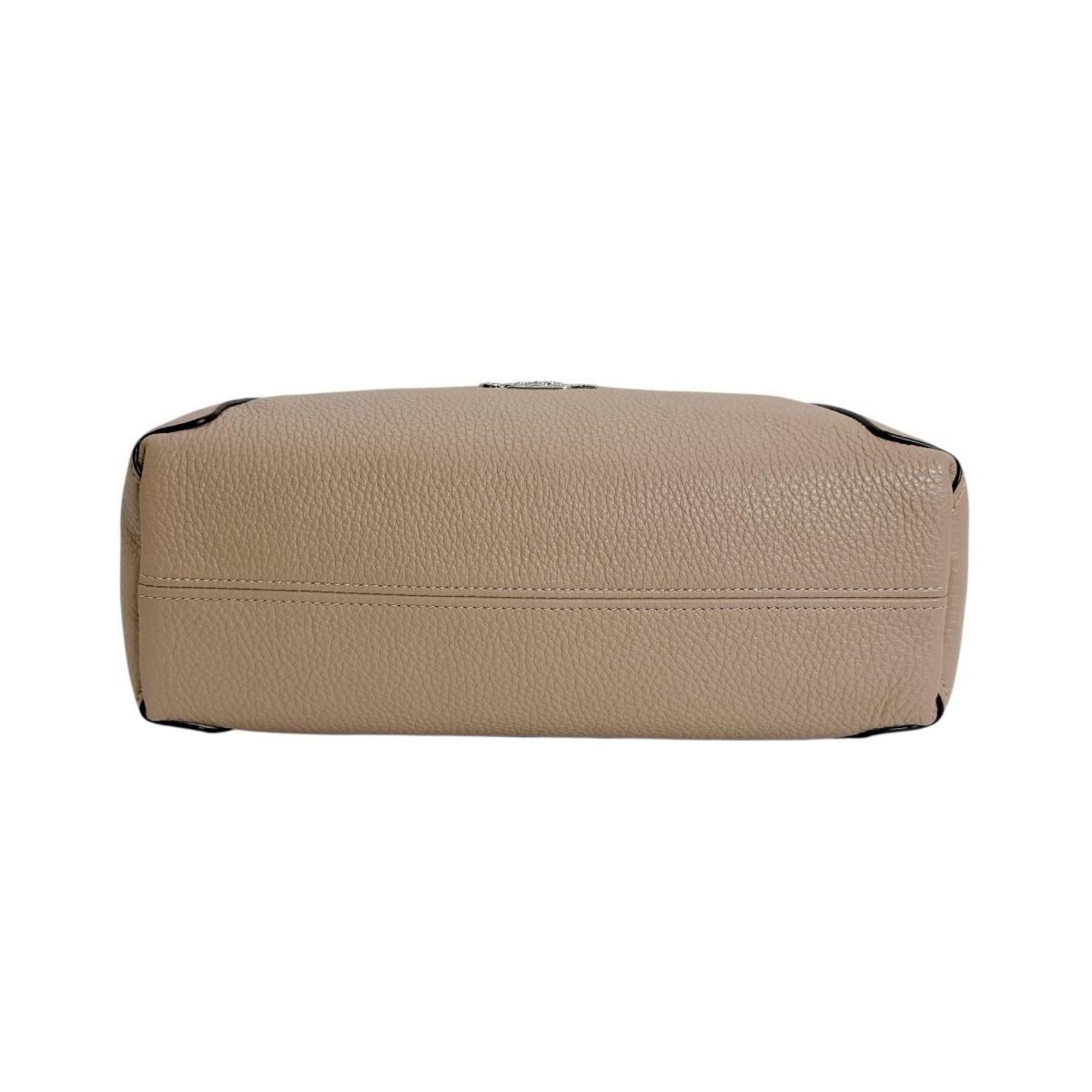 Coach Beige Leather Handbag (Pre-Owned)