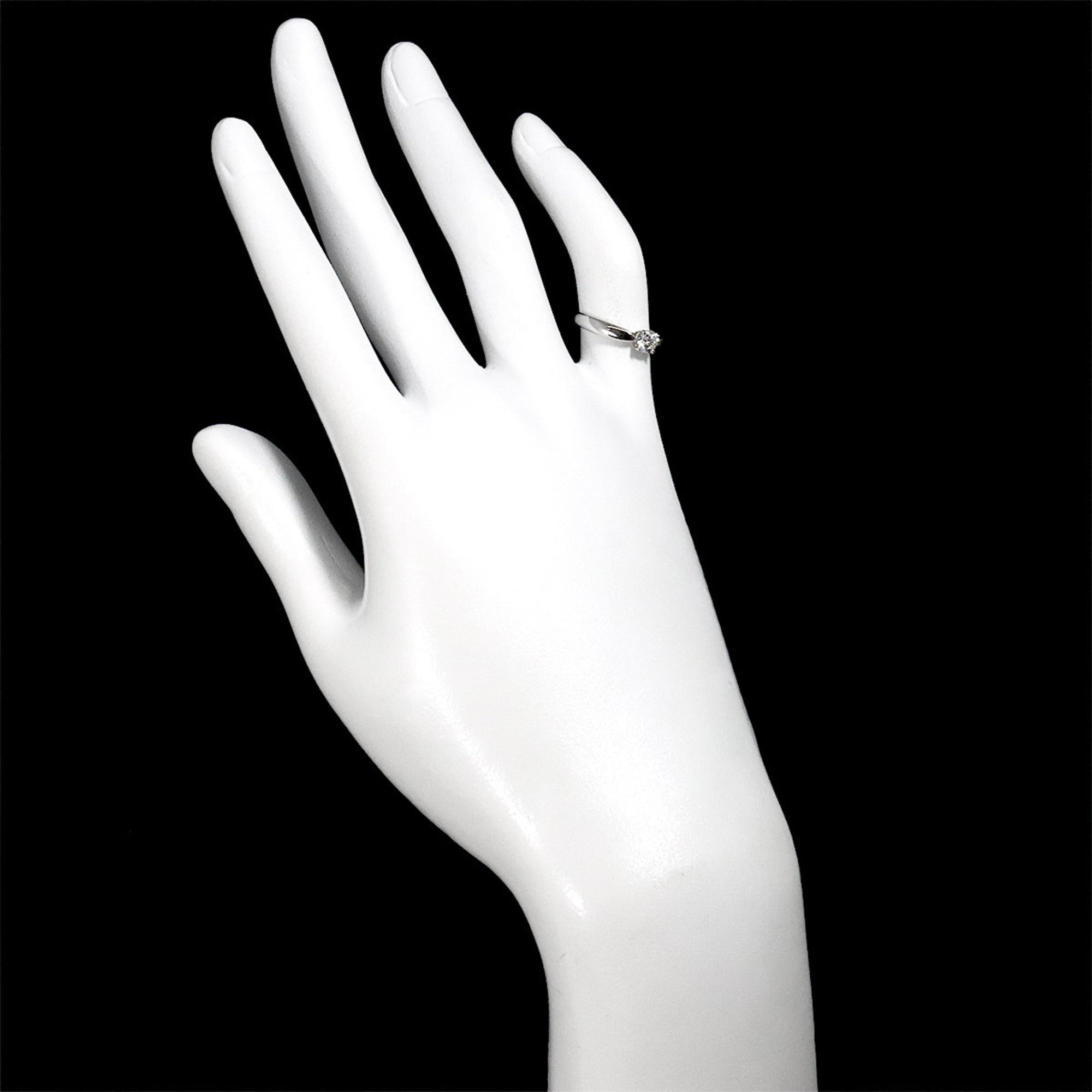 Tiffany Platinum 950 Band Ring (Pre-Owned)