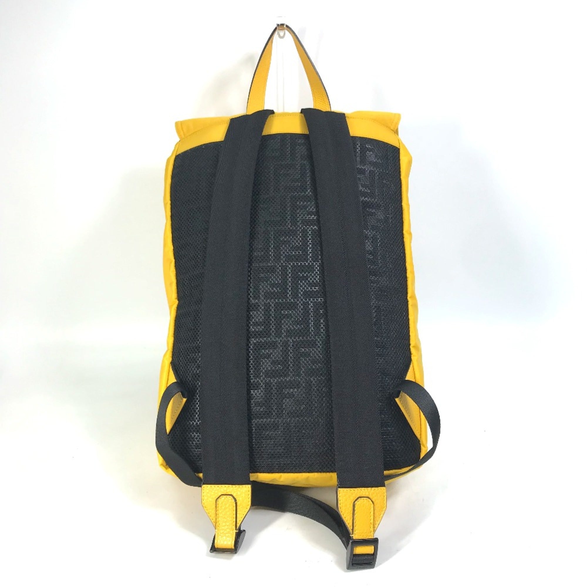 Fendi Yellow Other Backpack (Pre-Owned)