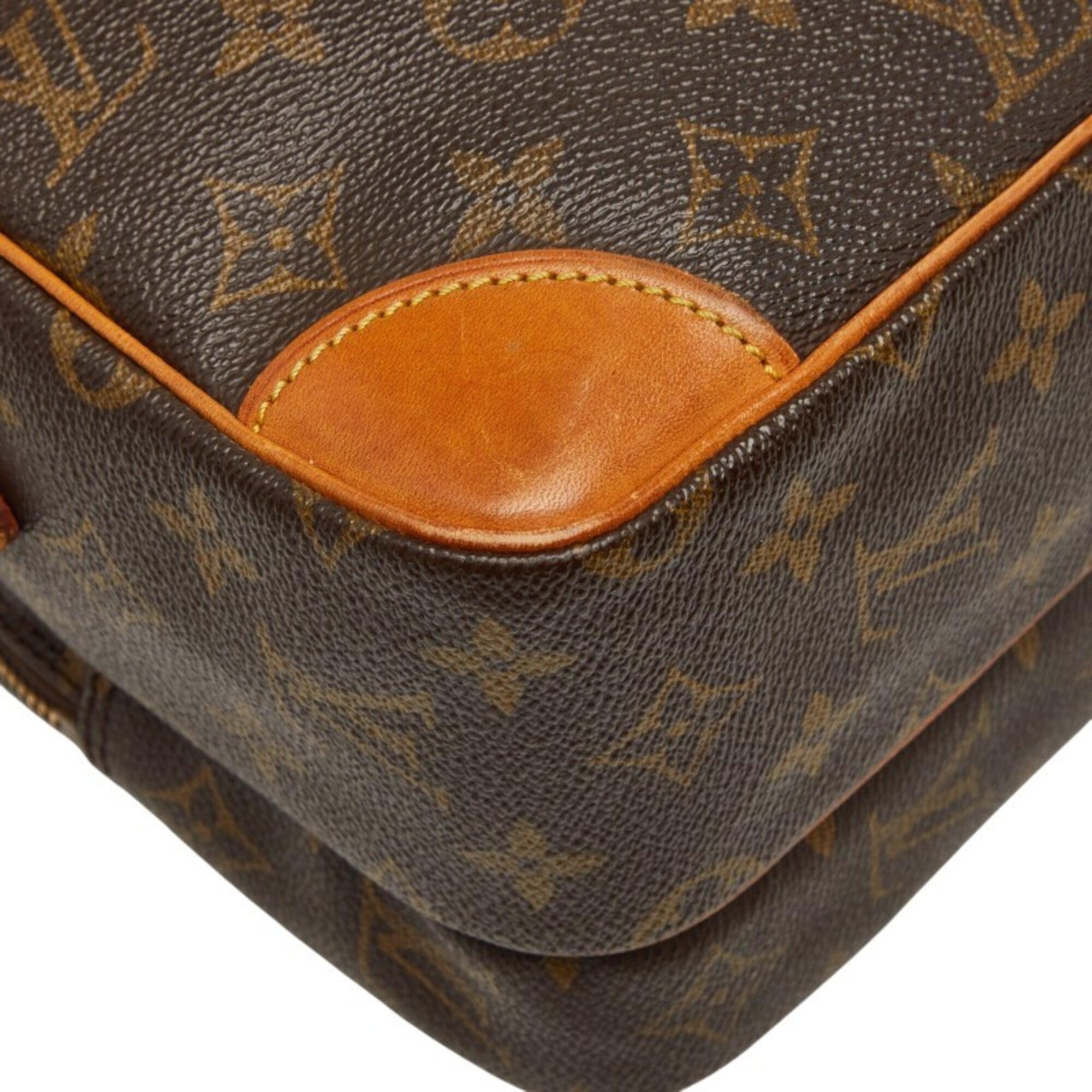 Louis Vuitton Monogram Brown Pvc Leather Shoulder Bag (Pre-Owned)
