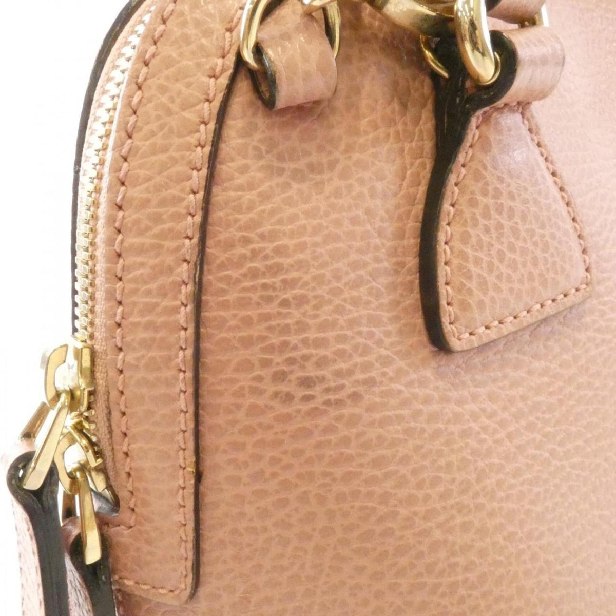 Gucci Pink Leather Handbag (Pre-Owned)