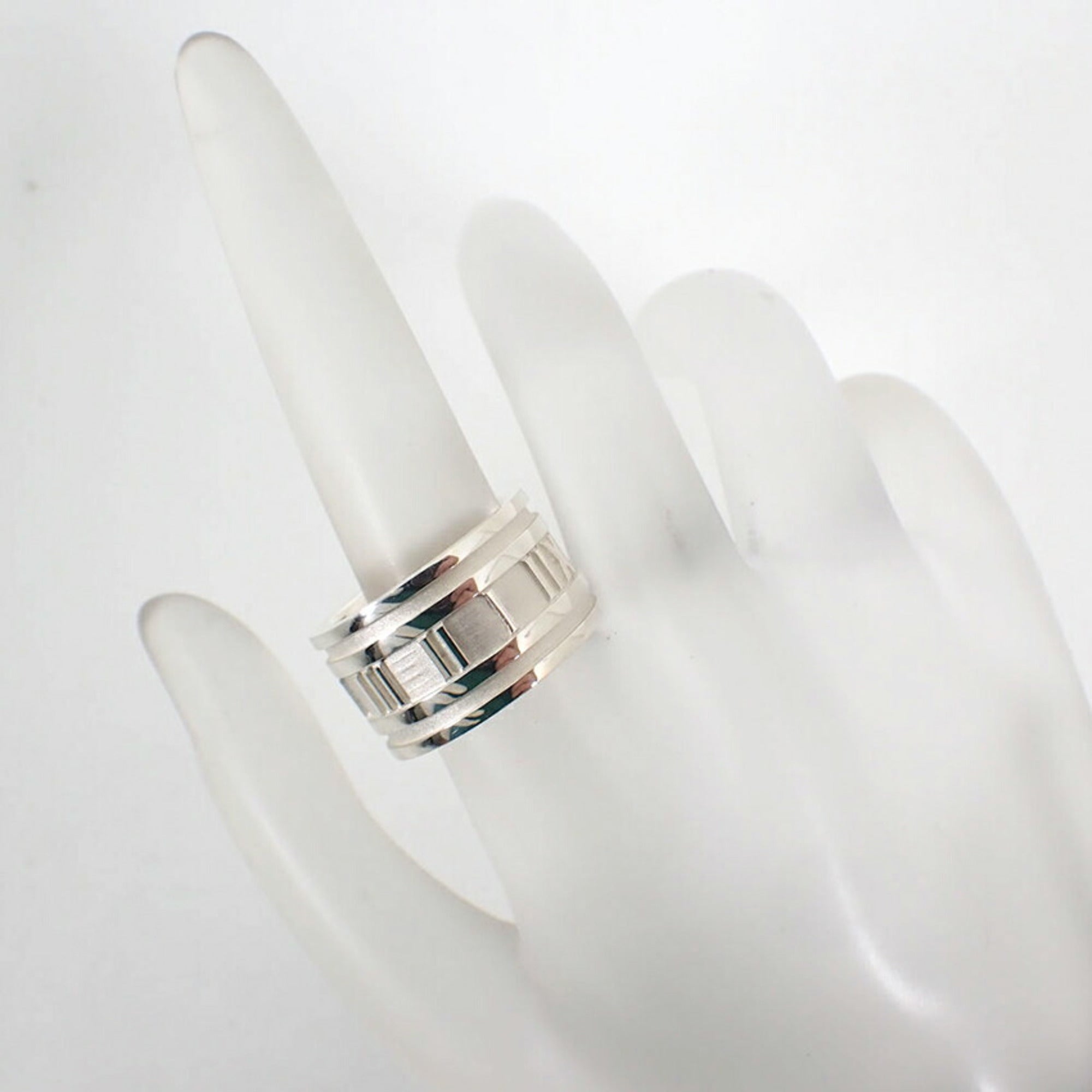 Tiffany Sterling Silver 925 Band Ring (Pre-Owned)