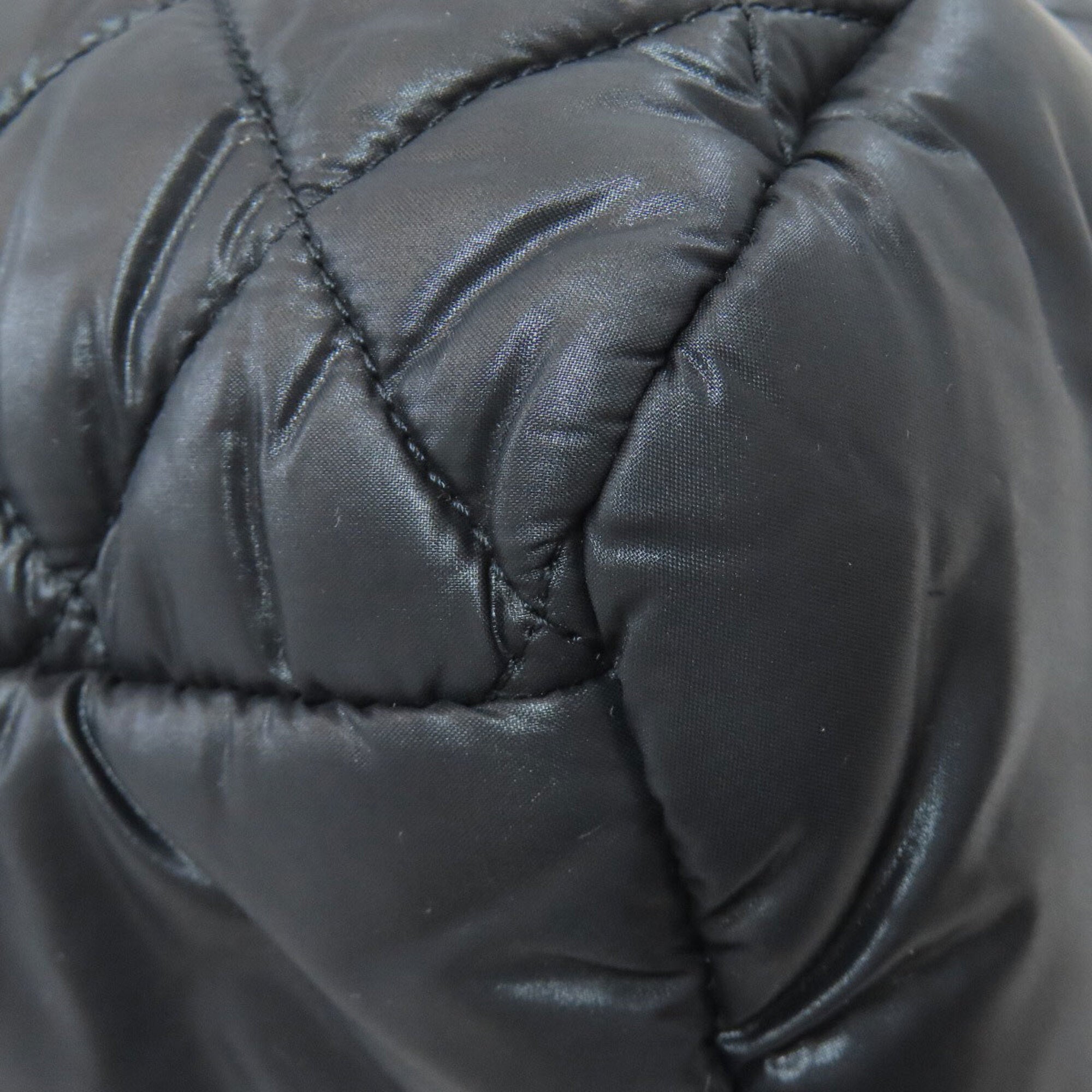 Chanel Black Nylon Handbag (Pre-Owned)