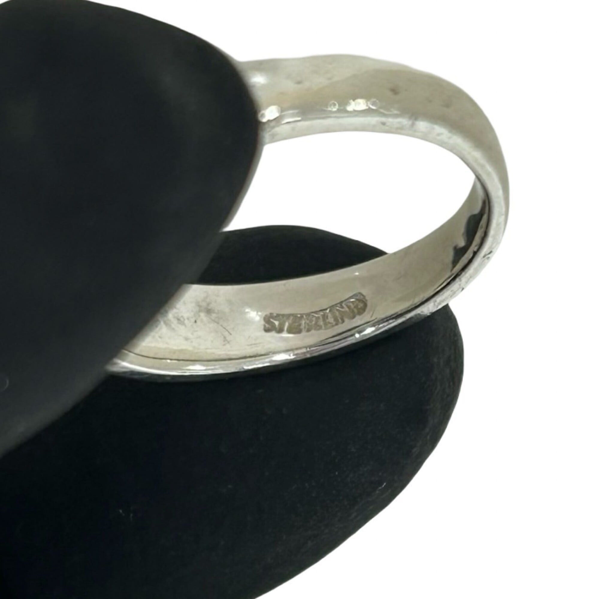 Tiffany Silver Silver 925 Band Ring (Pre-Owned)