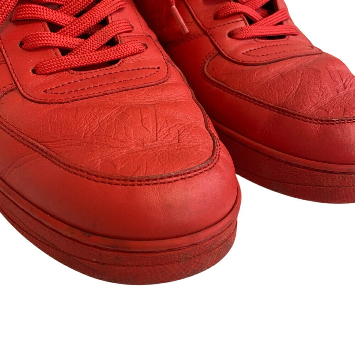 Louis Vuitton Red Color Sneakers (Pre-Owned)