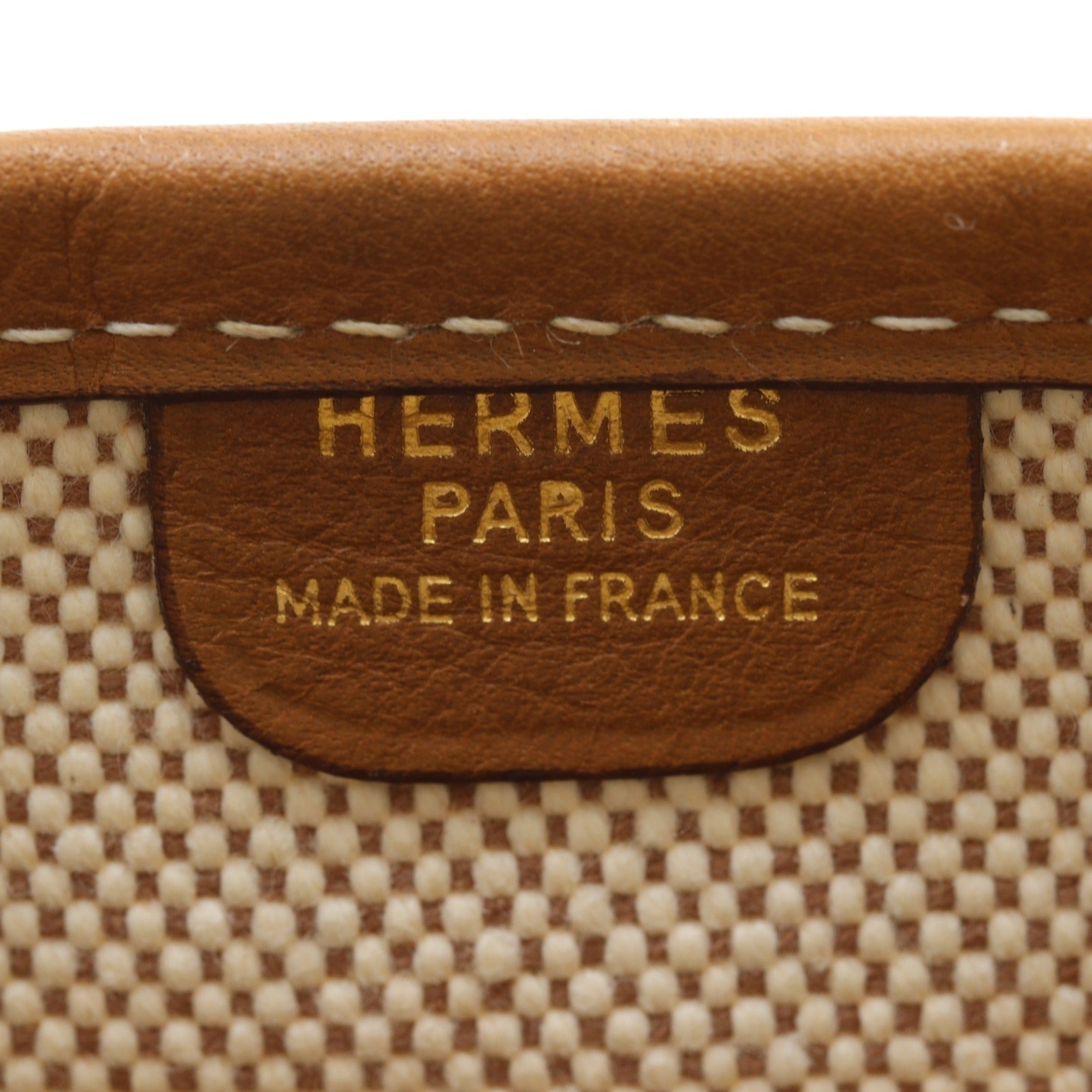 Hermes Beige Toile H Shoulder Bag (Pre-Owned)