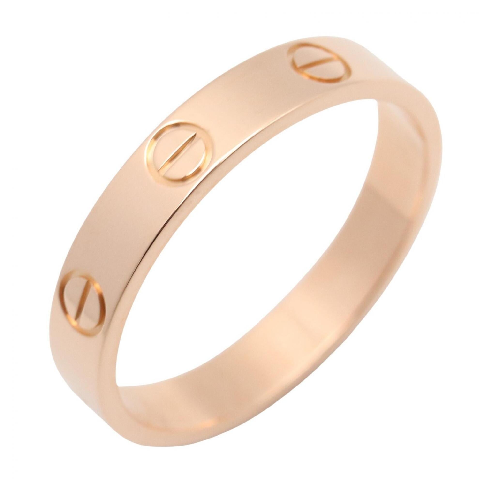 Cartier Gold Pink Gold (18K) Band Ring (Pre-Owned)