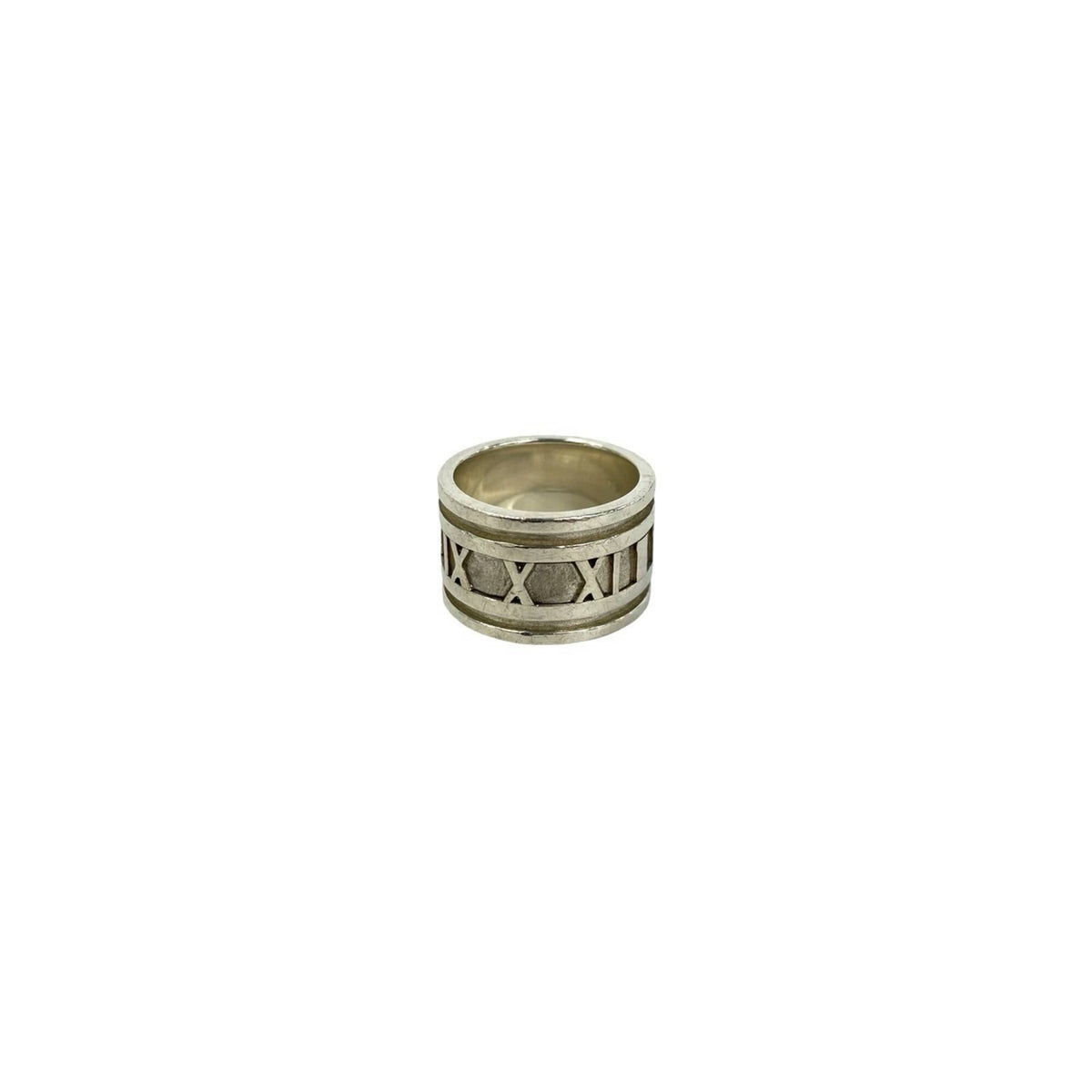 Tiffany Silver Silver 925 Band Ring (Pre-Owned)