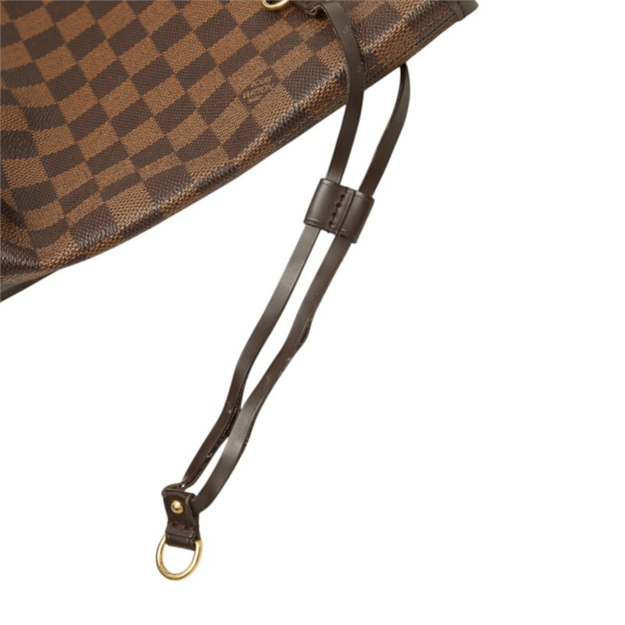 Louis Vuitton Damier Brown Pvc Leather Shoulder Bag Tote Bag (Pre-Owned)