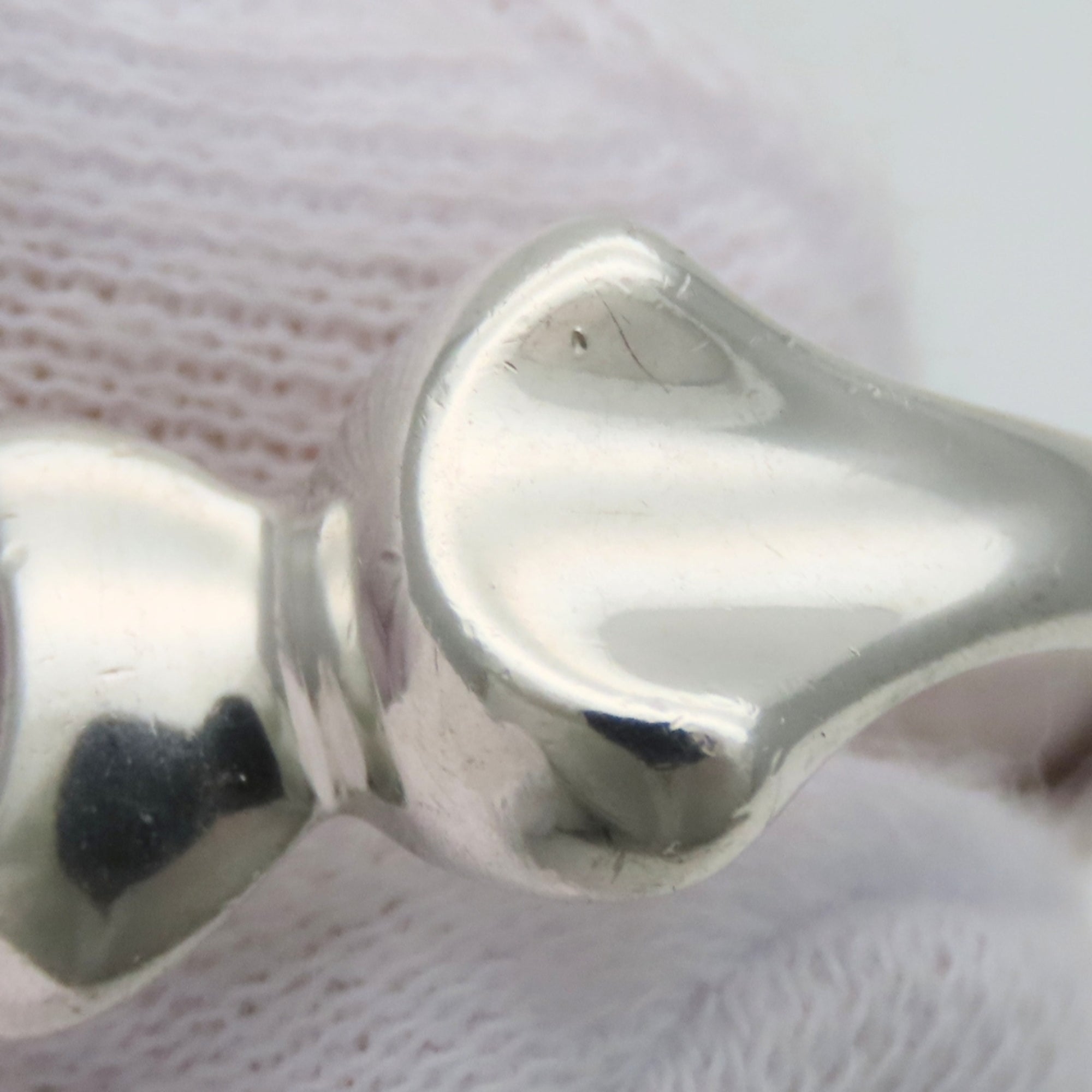 Tiffany Silver Silver 925 Band Ring (Pre-Owned)