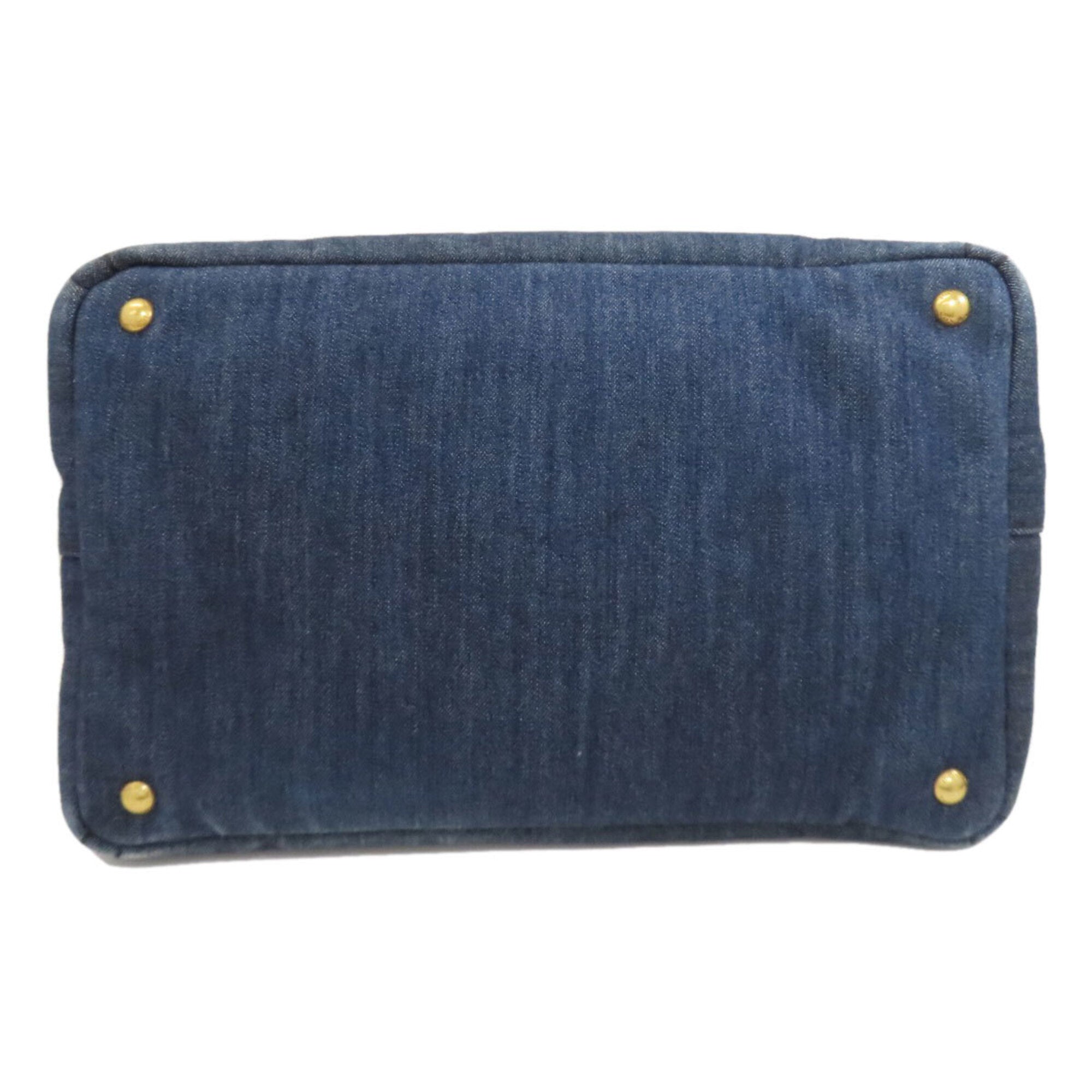 Prada Blue Denim Handbag (Pre-Owned)