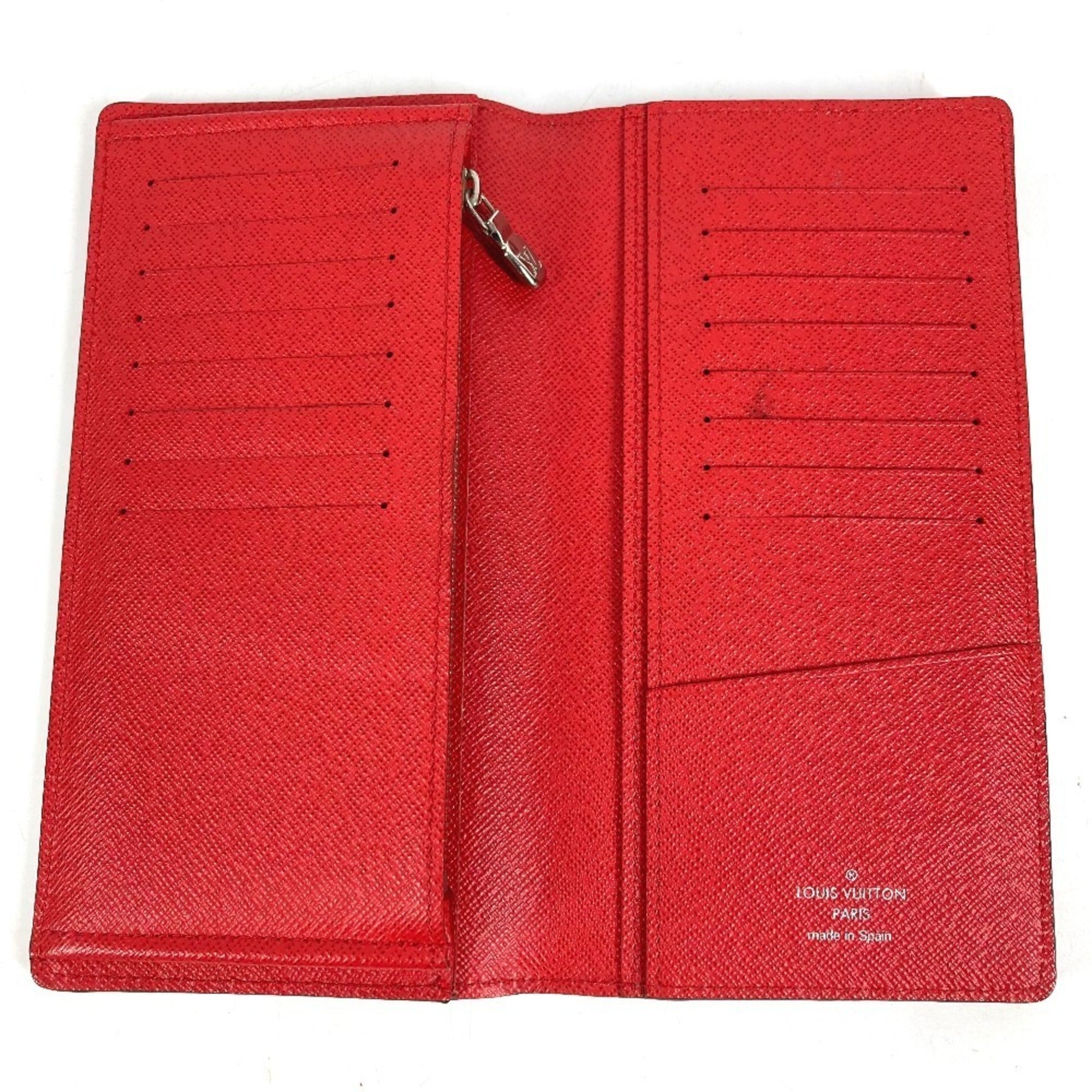 Louis Vuitton Epi Red Color Epi Leather Long Wallet (Bi-Fold) (Pre-Owned)