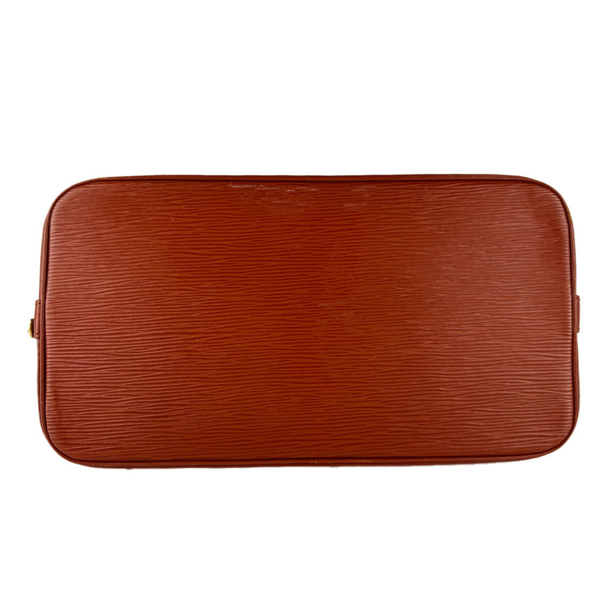 Louis Vuitton Brown Kenyan Brown Epi Leather Handbag (Pre-Owned)