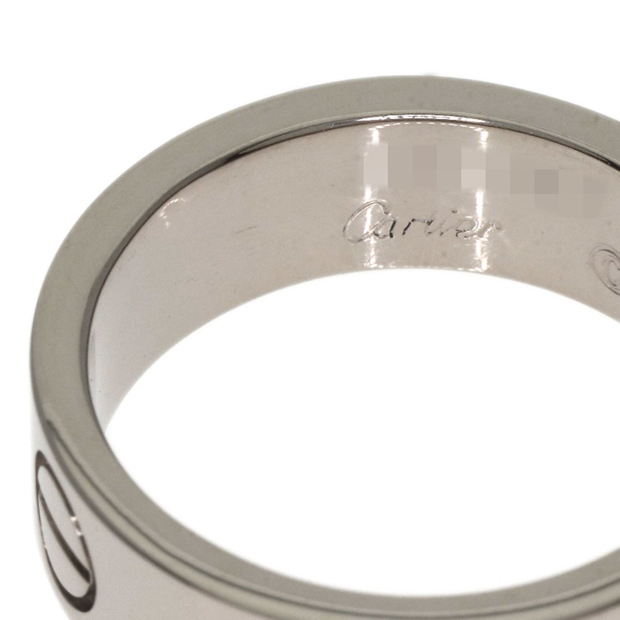 Cartier White Gold White Gold (18K) Band Ring (Pre-Owned)