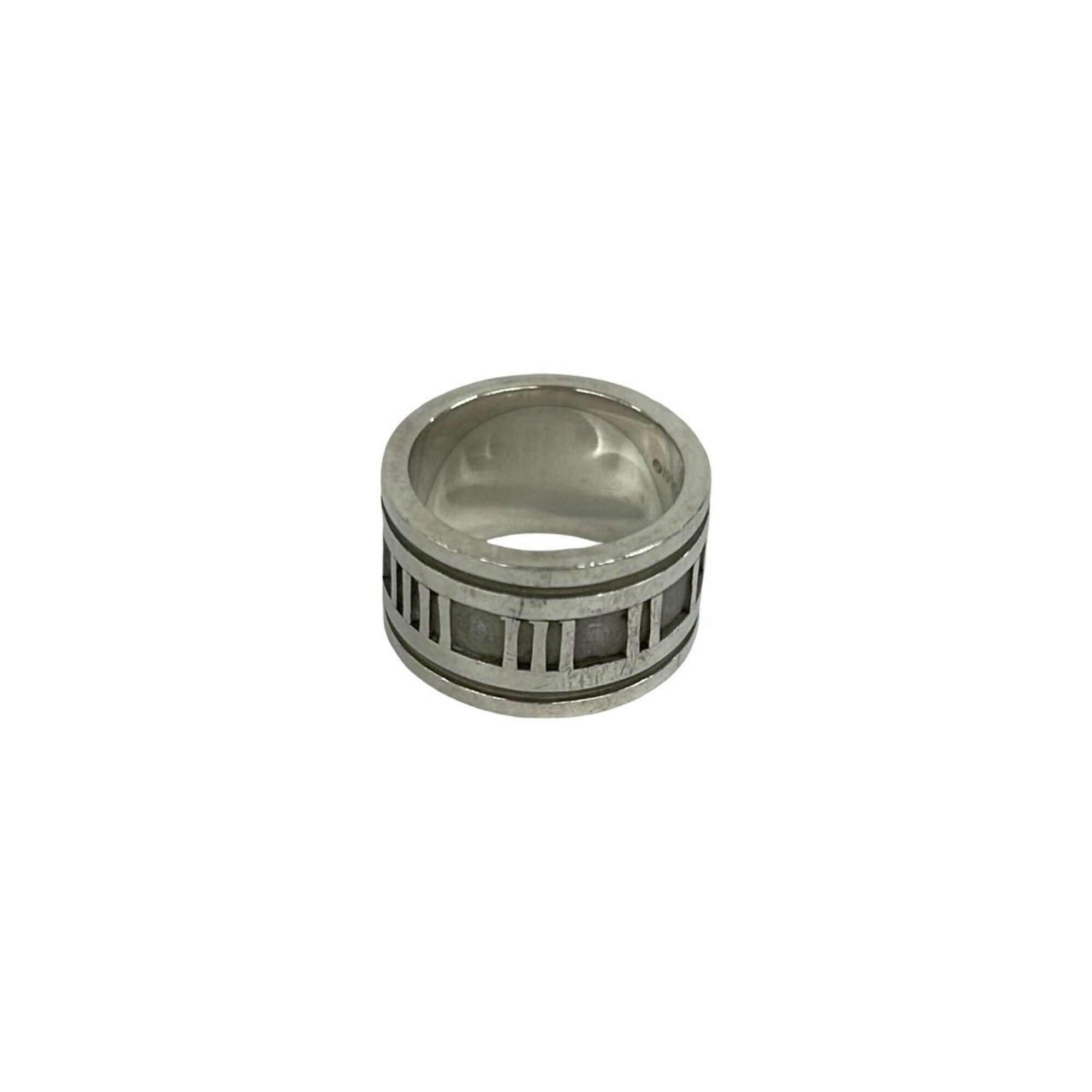 Tiffany Silver Silver 925 Band Ring (Pre-Owned)