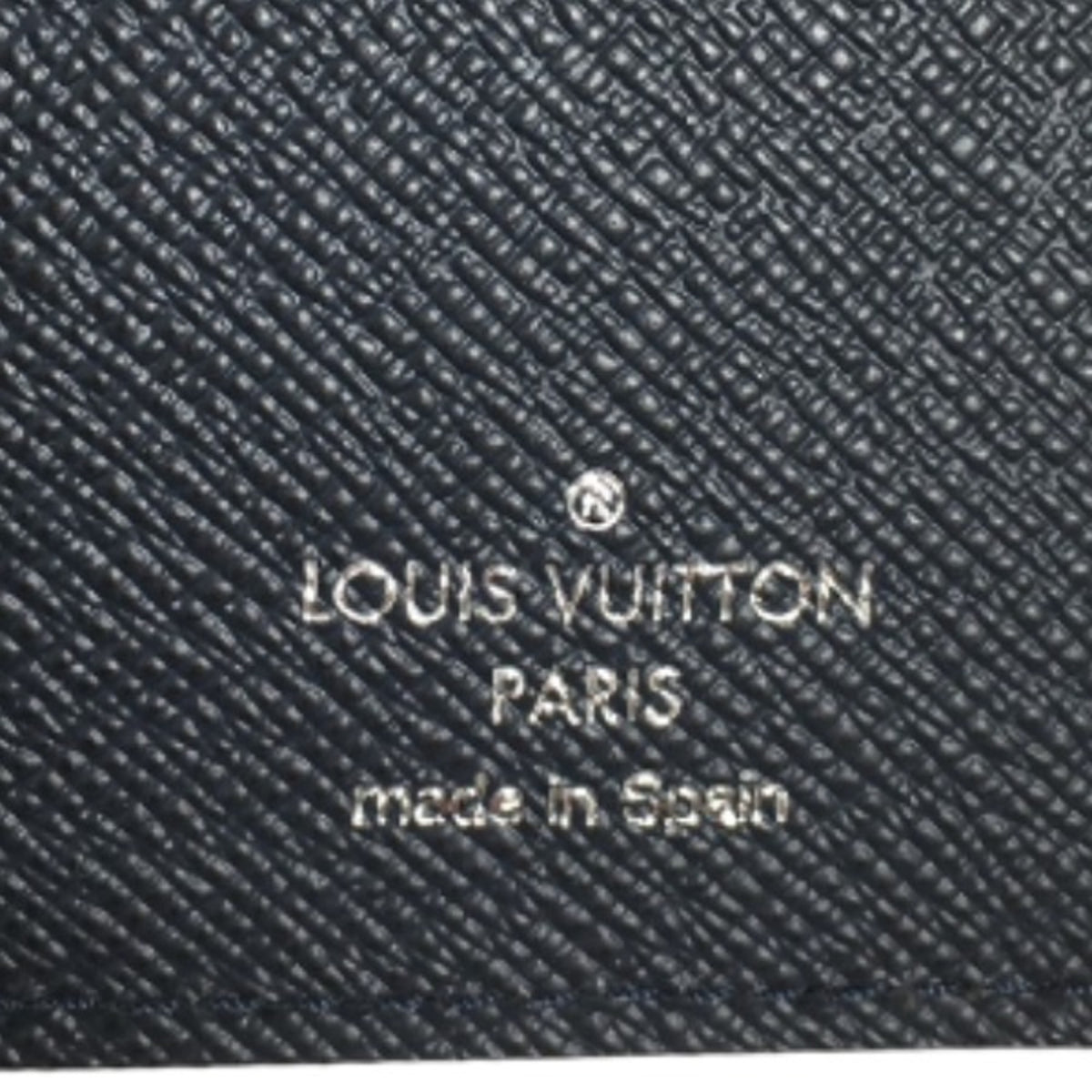 Louis Vuitton Navy Blue Epi Leather Long Wallet (Bi-Fold) (Pre-Owned)